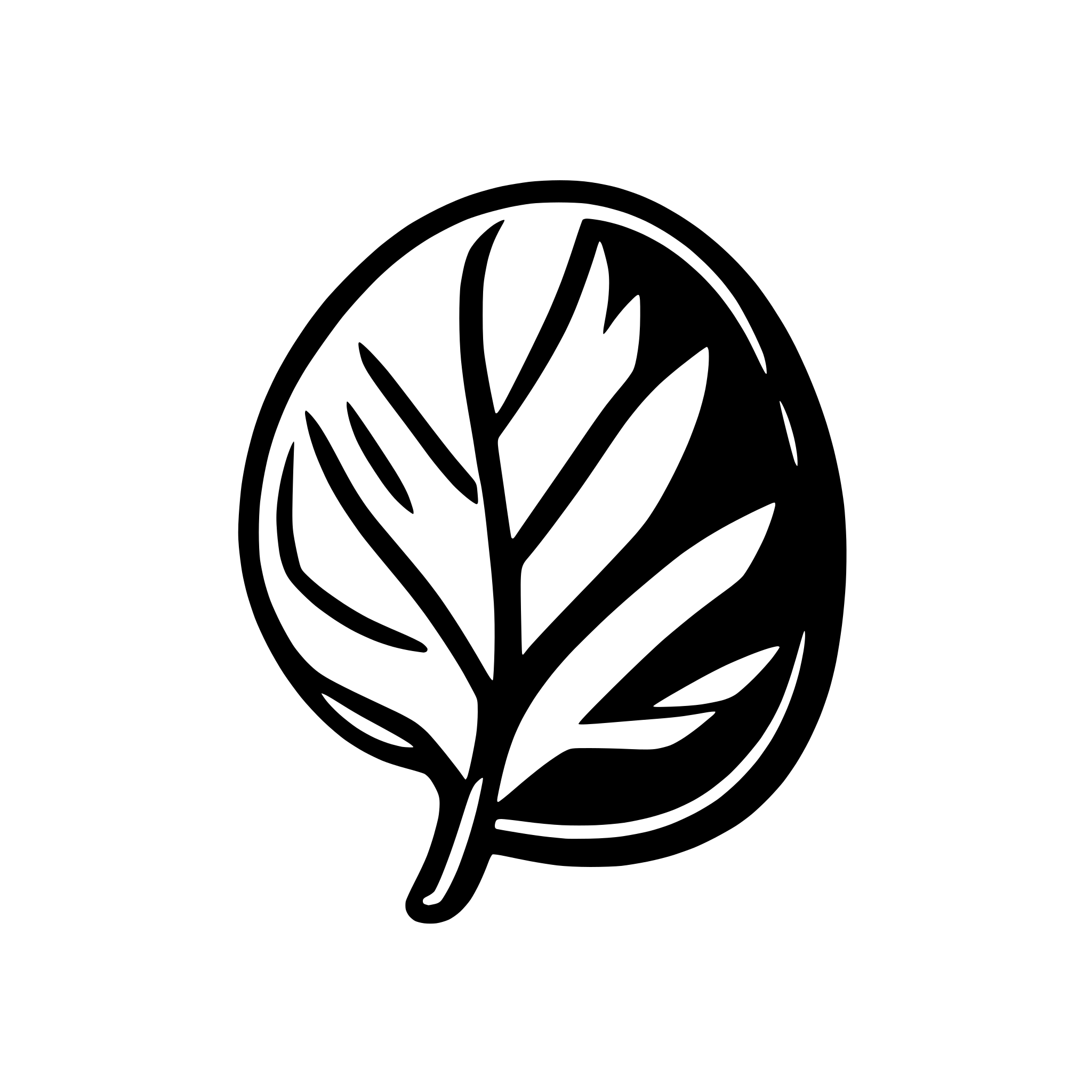 AI-generated SVG of 'vegetarian leaf icon'