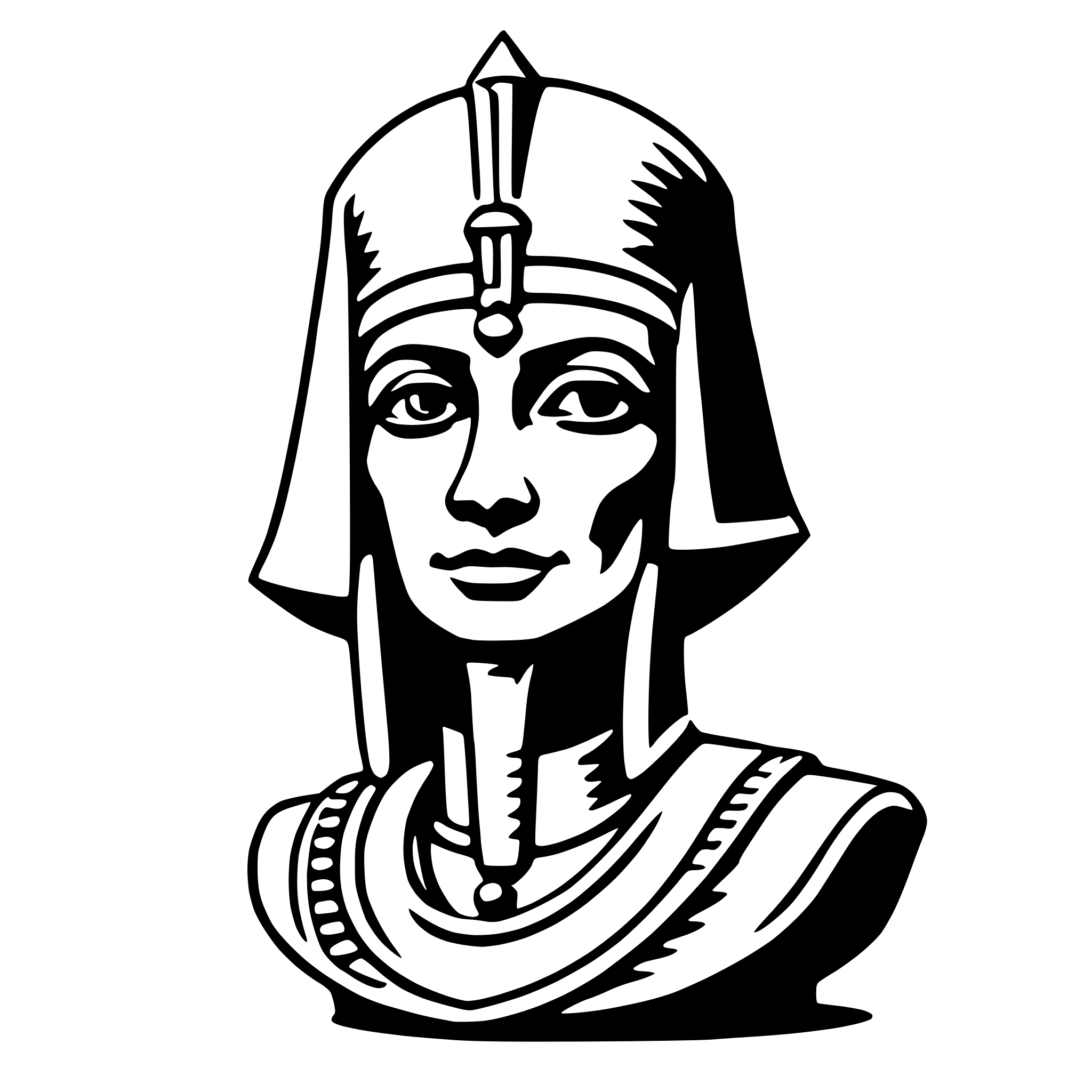 AI-generated SVG of 'osiris'