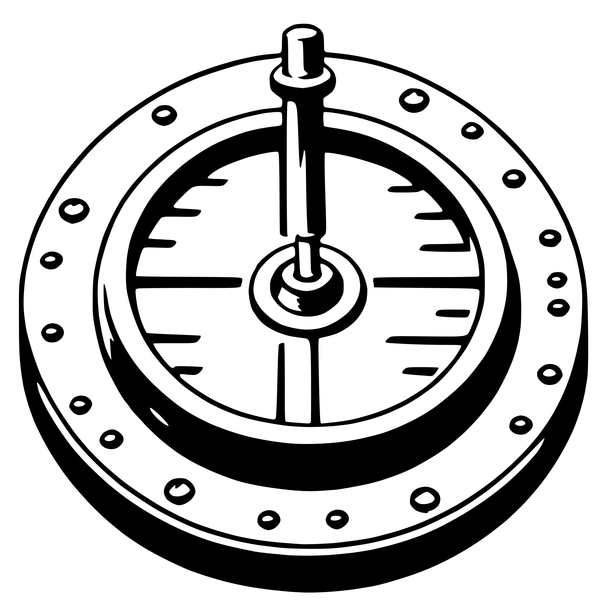 AI-generated SVG of 'manhole cover'