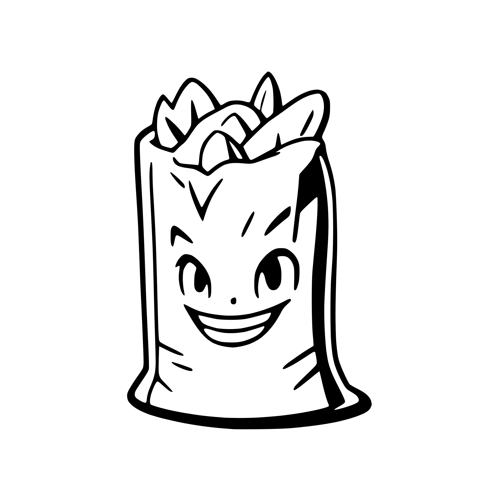 AI-generated SVG of a 50kg maize sack