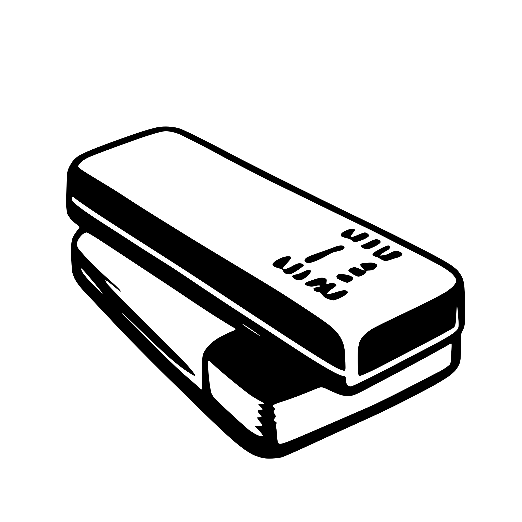 AI-generated SVG of 'rubber eraser'