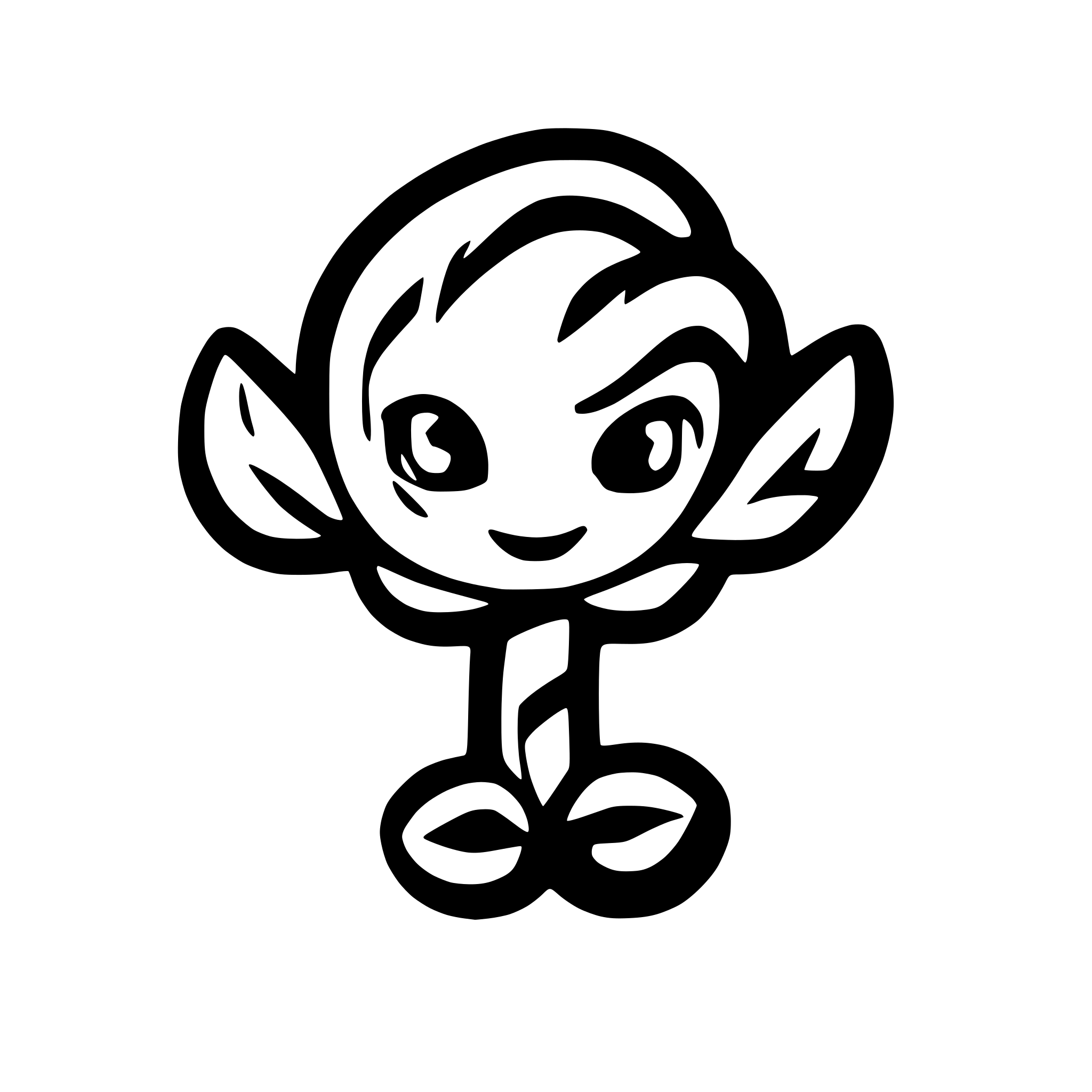 AI-generated SVG of 'hydra'