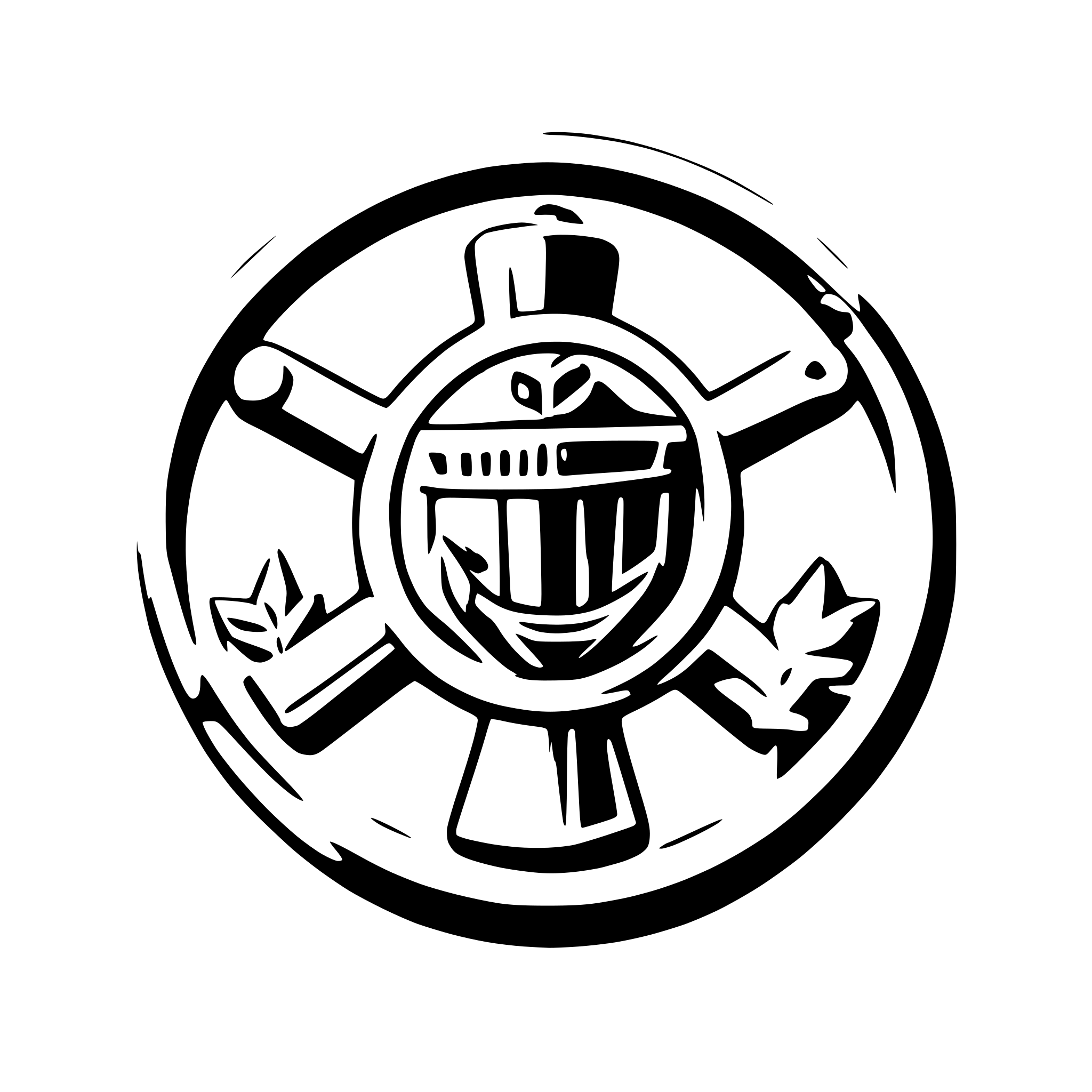 AI-generated SVG of a naval insignia