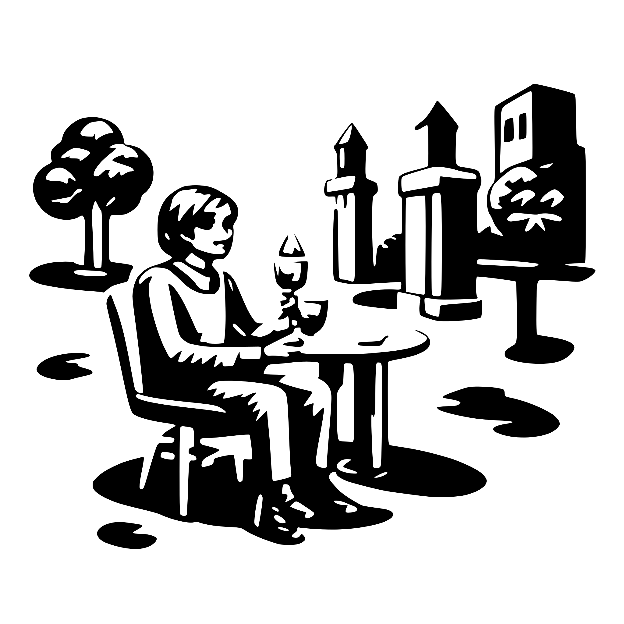 AI-generated SVG of a events