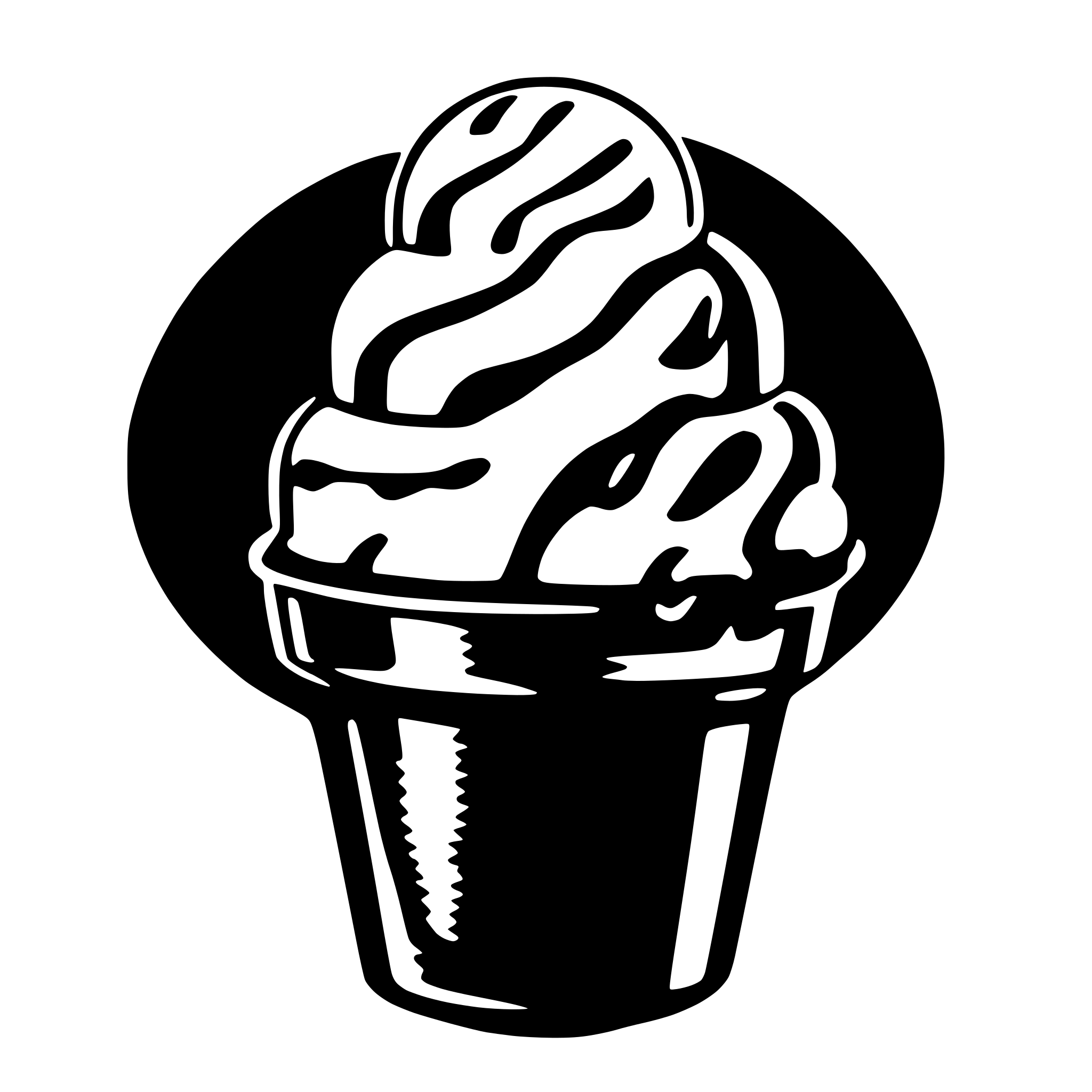 AI-generated SVG of a ice cream