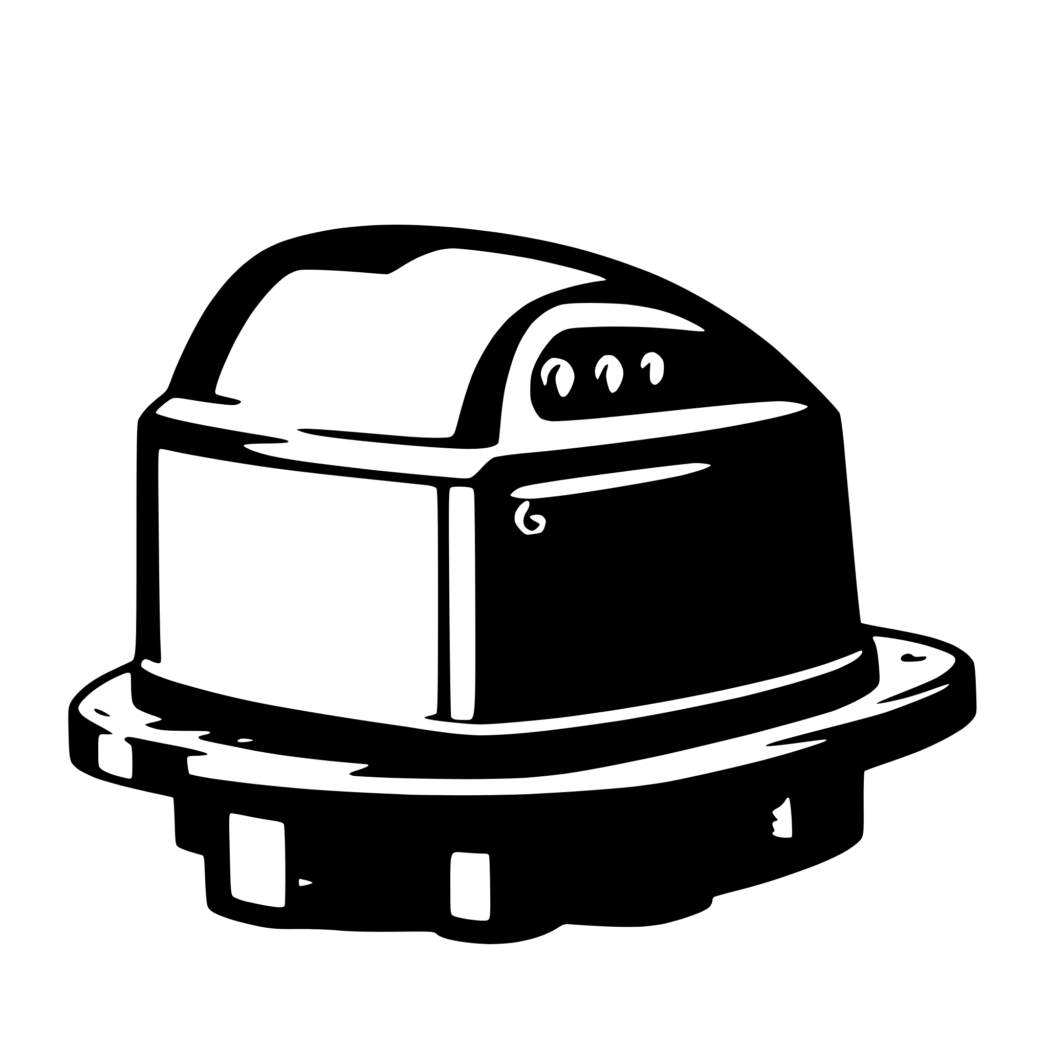 AI-generated SVG of a iron