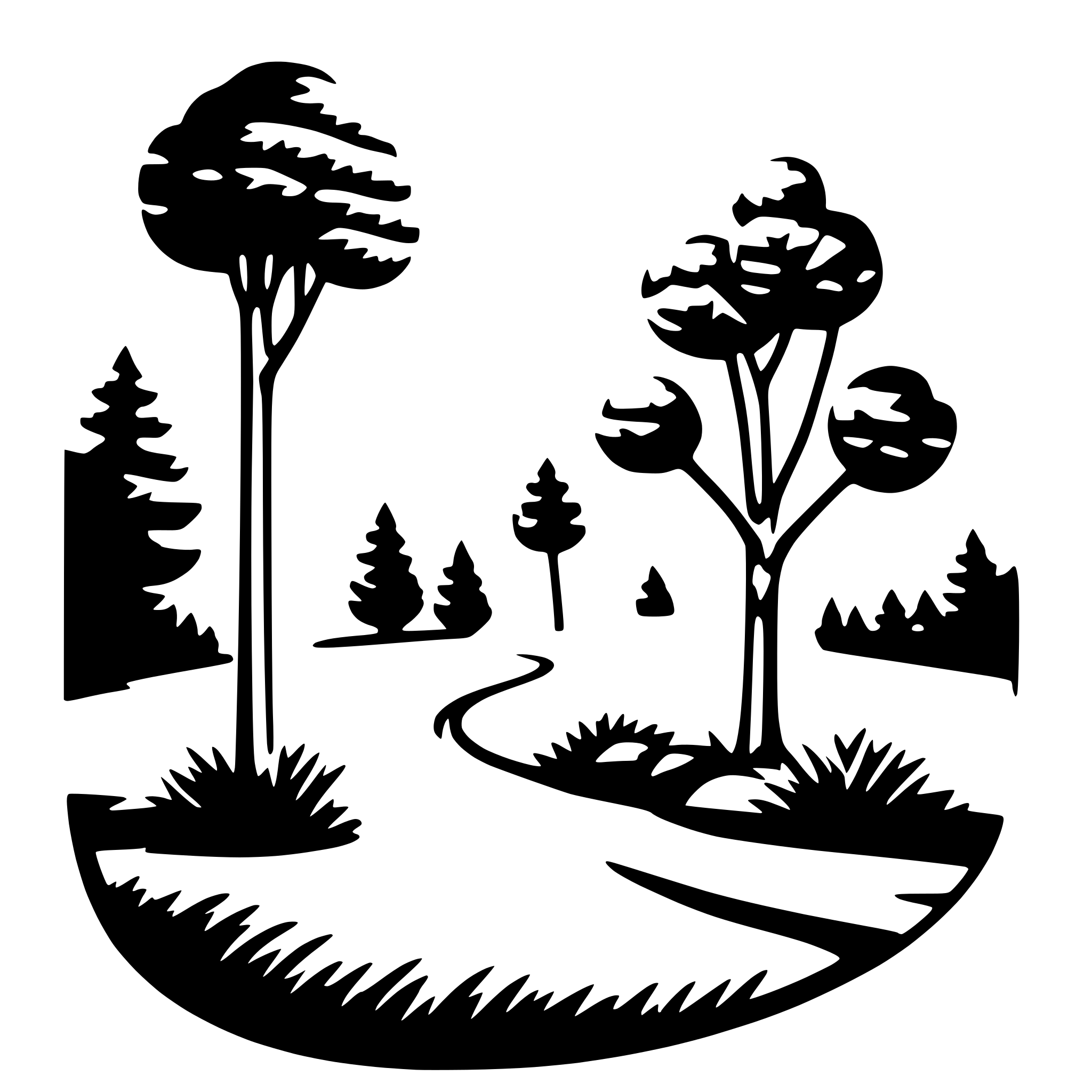 AI-generated SVG of a nature's beauty