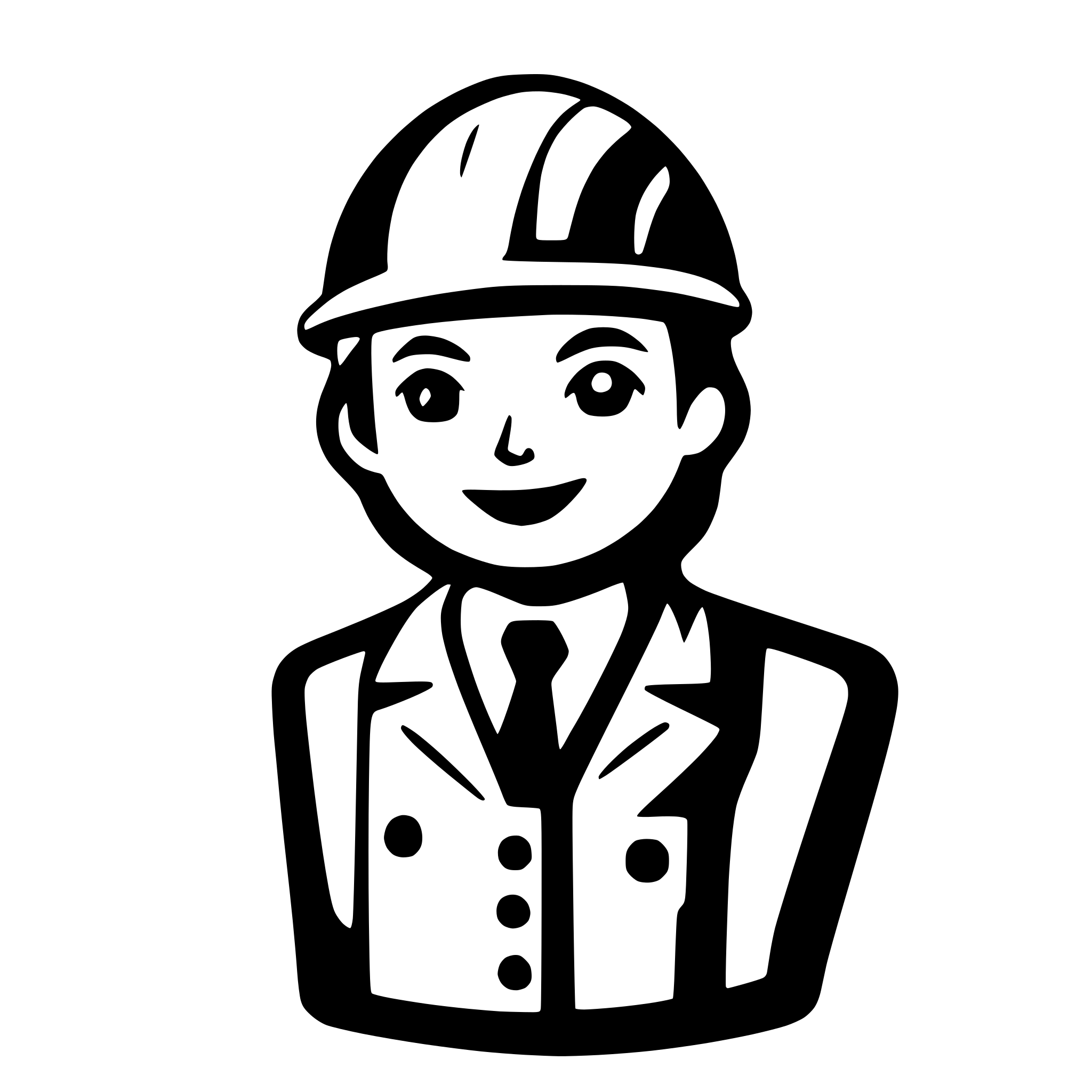 AI-generated SVG of a engineer