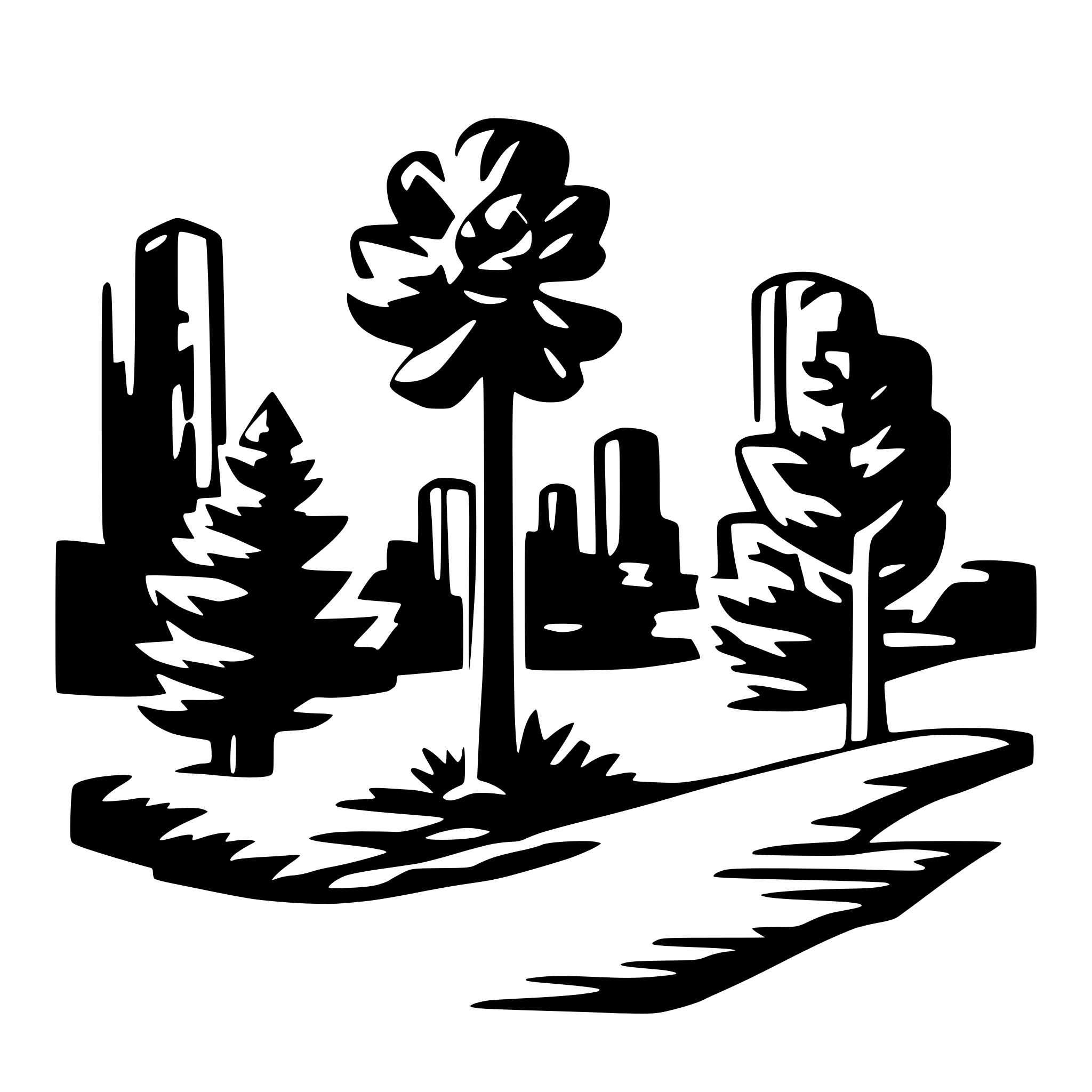 AI-generated SVG of 'CP'