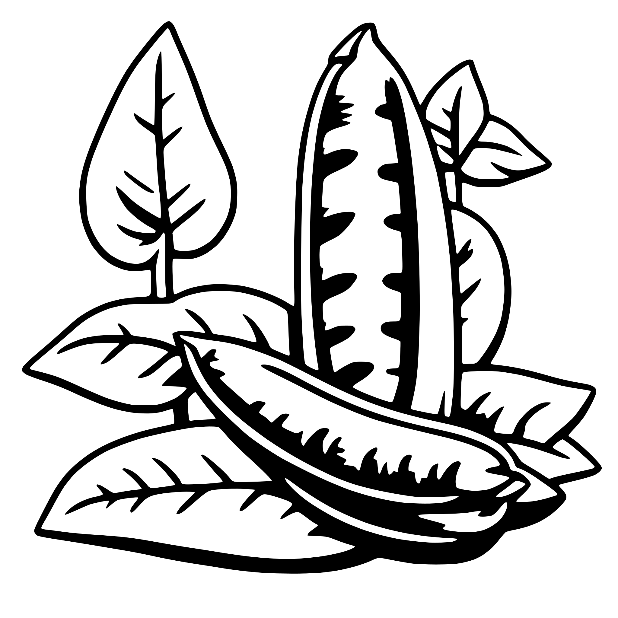 AI-generated SVG of 'green beans'