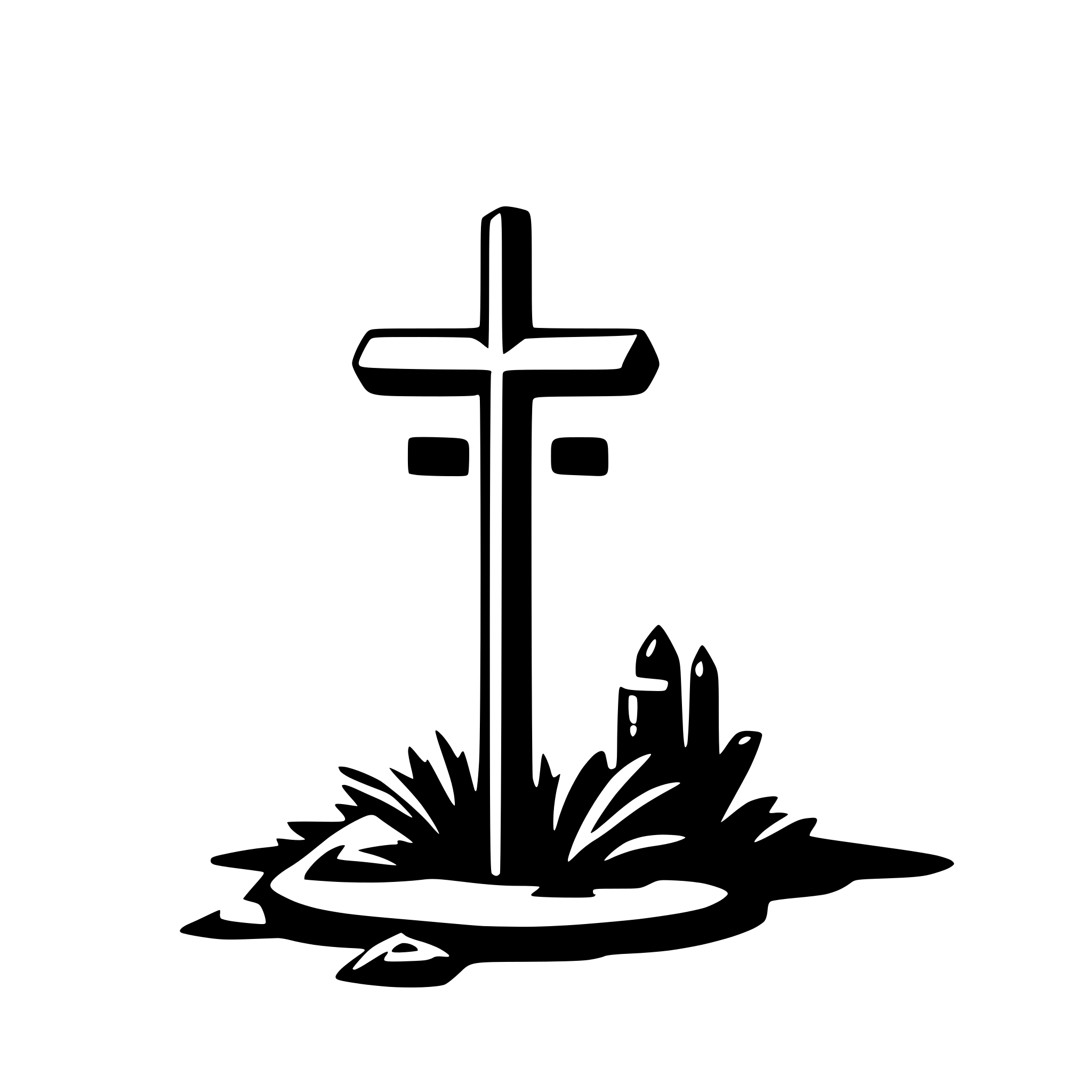 AI-generated SVG of 'T'