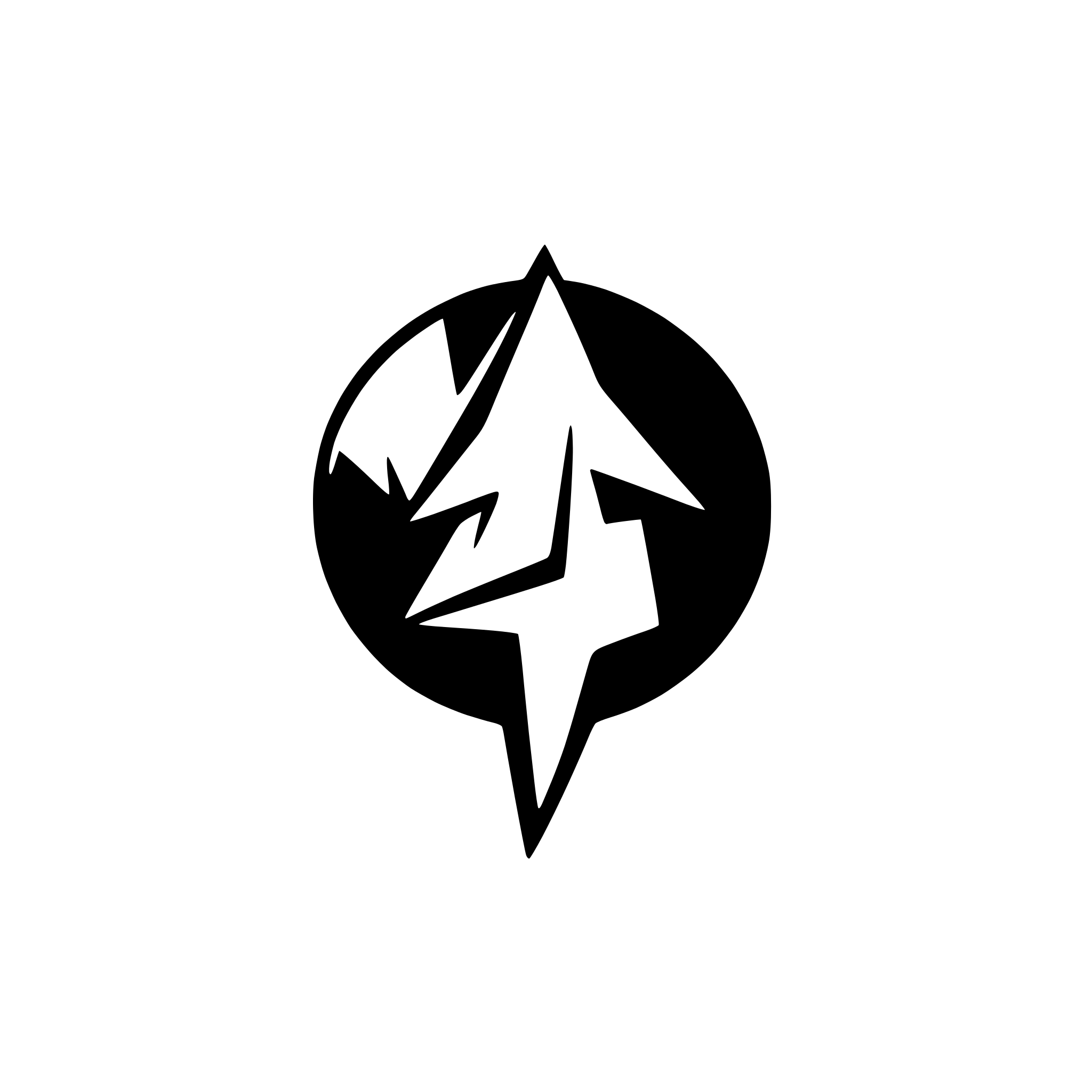 AI-generated SVG of 'abstract lightning with jagged edges'