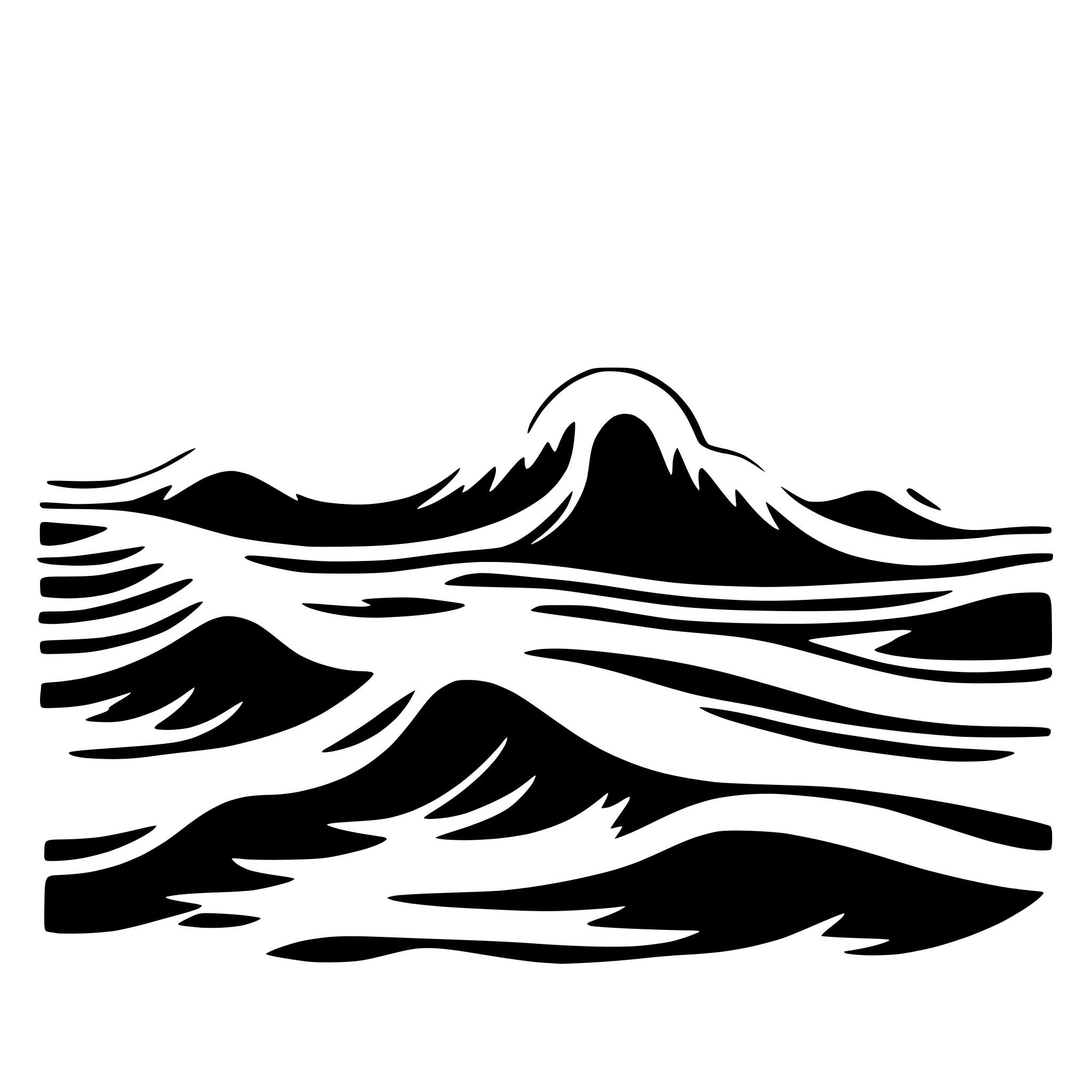AI-generated SVG of a water wave