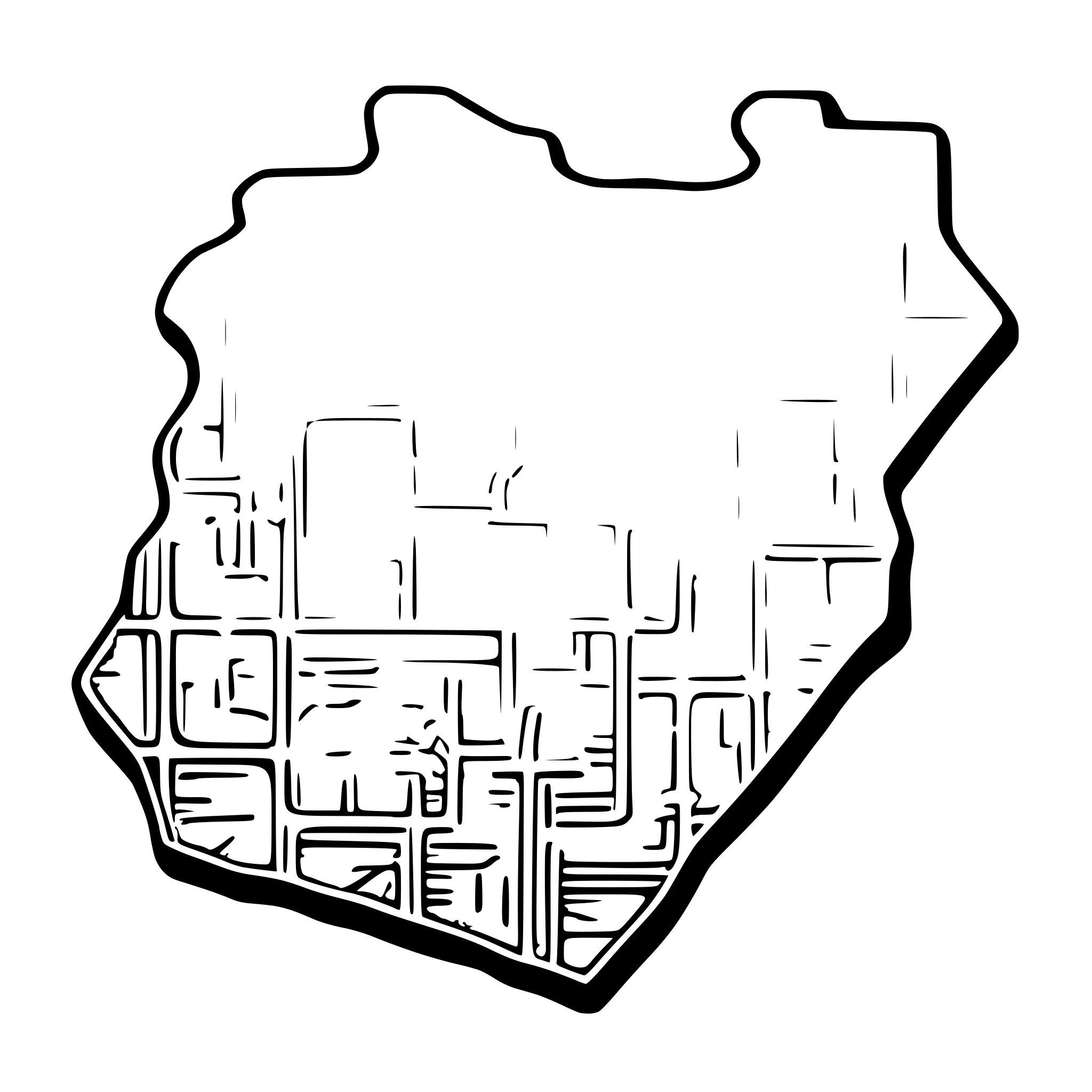 AI-generated SVG of a vmap format