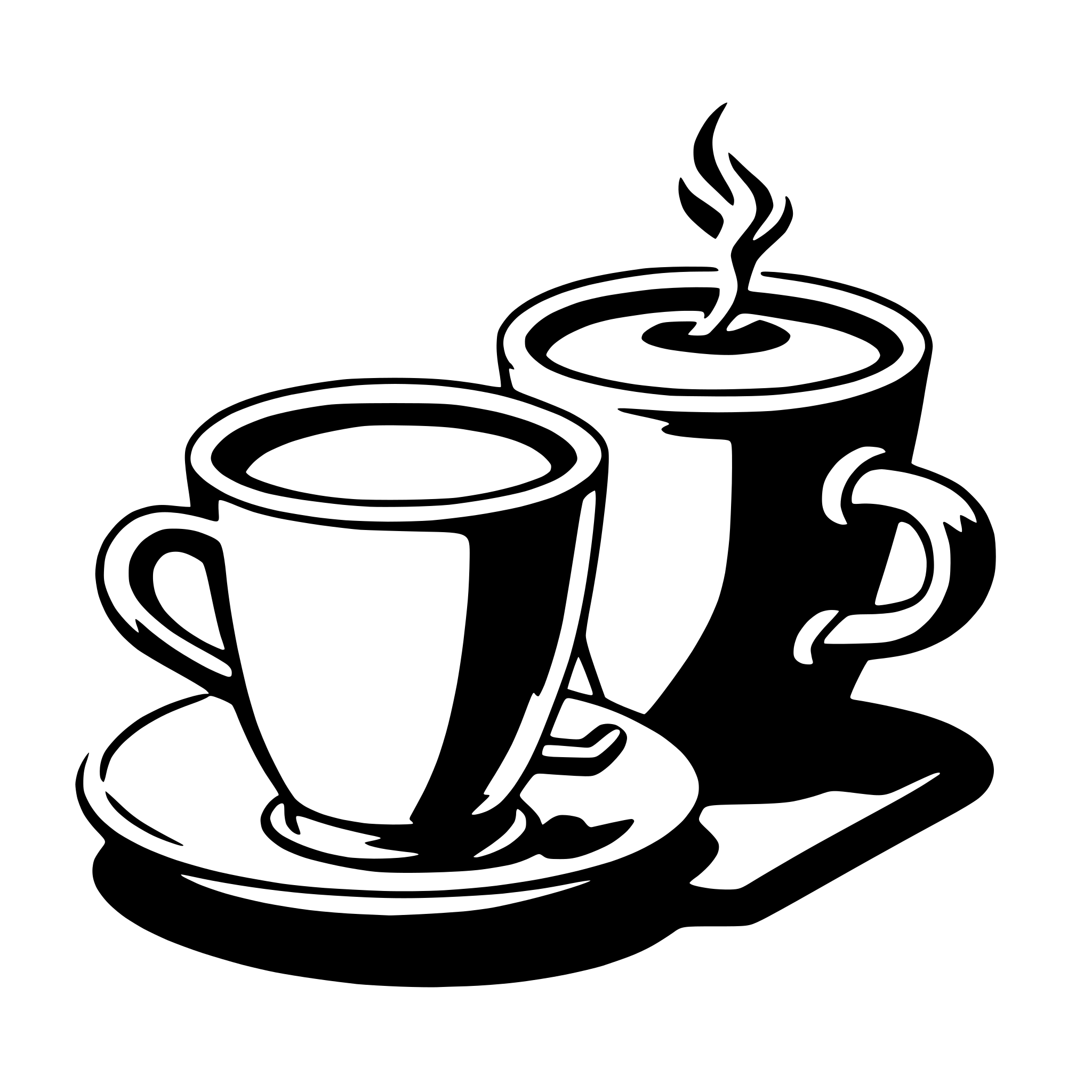 AI-generated SVG of 'coffee'