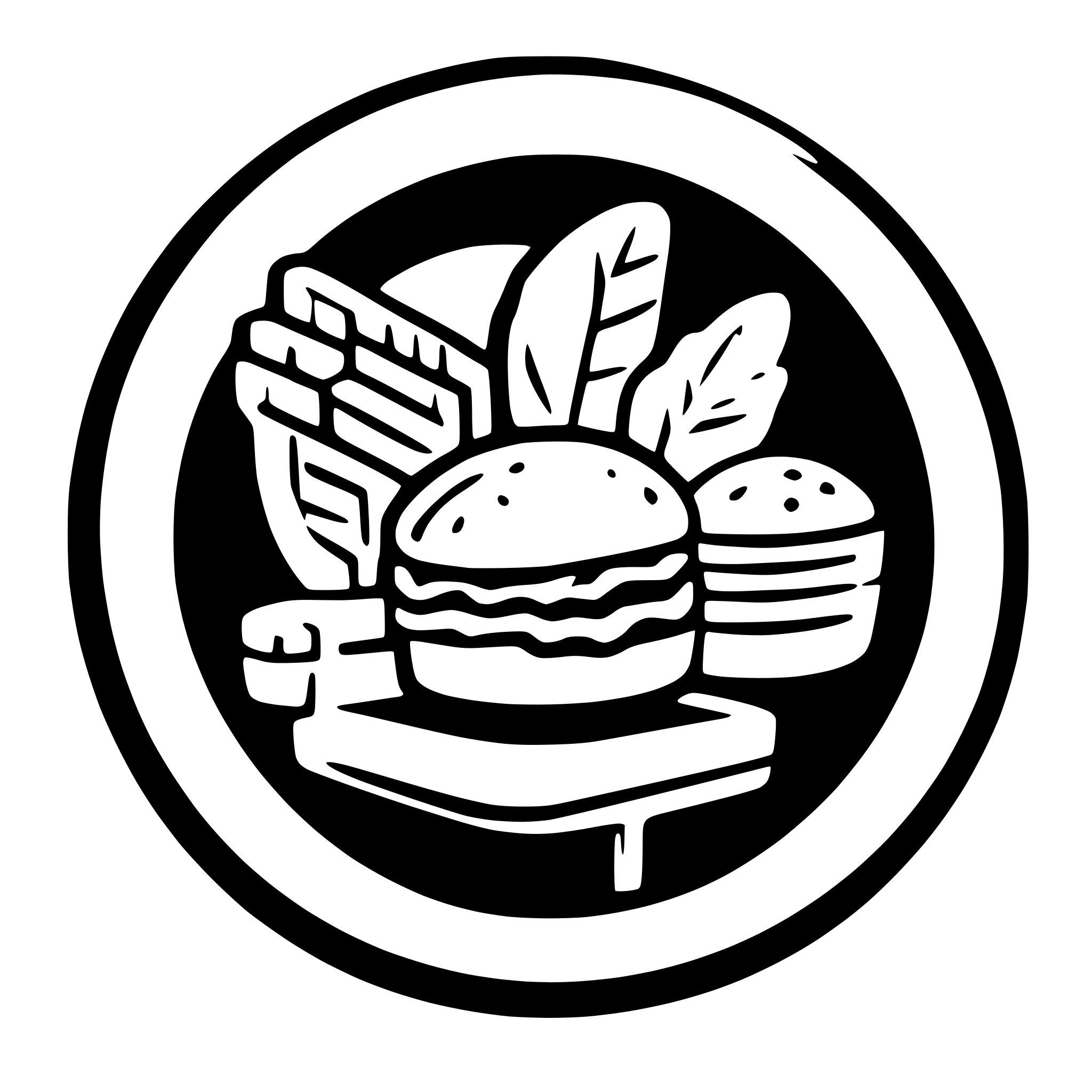 AI-generated SVG of a burgers and wings