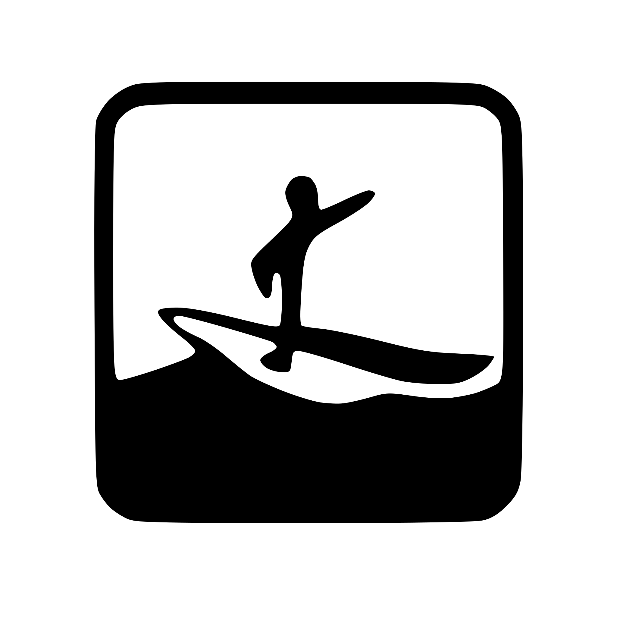 AI-generated SVG of a contour of surfer on wave black and white minimalistic