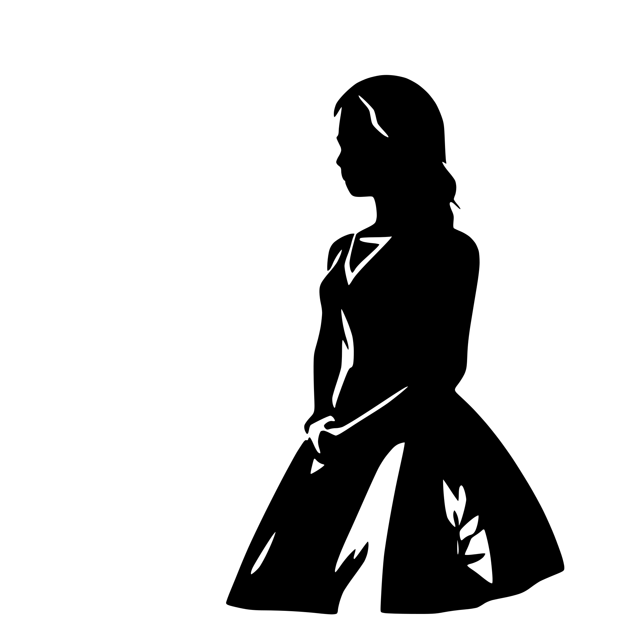 AI-generated SVG of a funeral