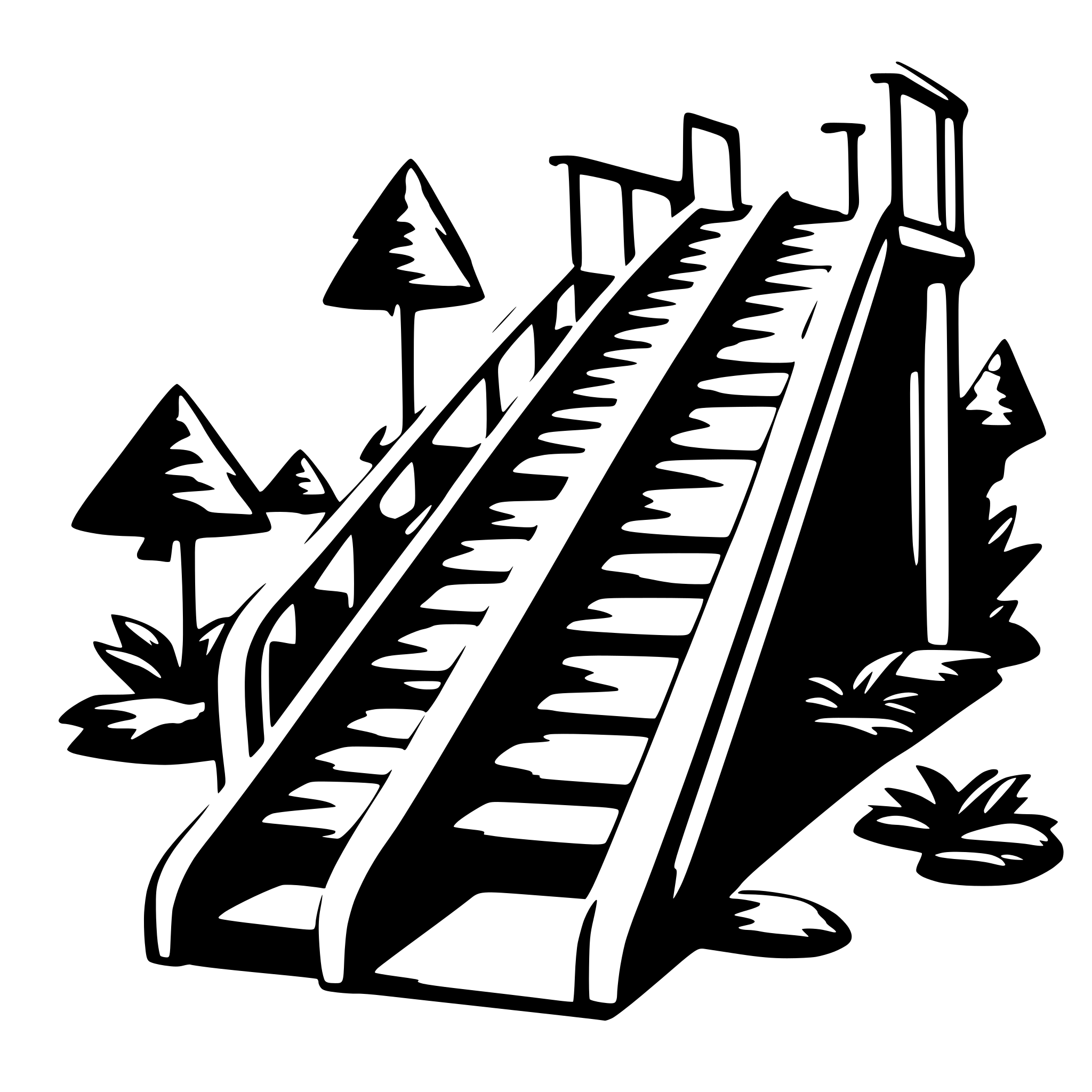 AI-generated SVG of 'Colorful Slide'