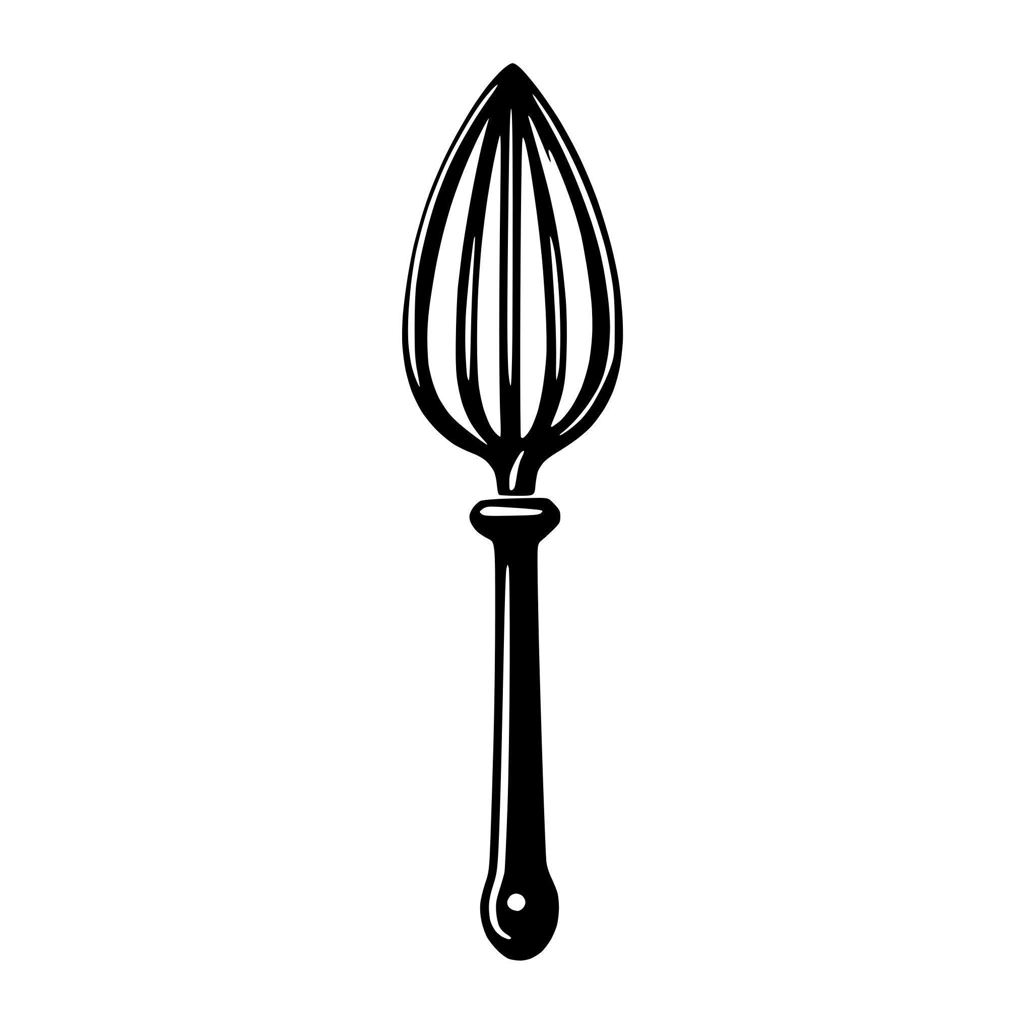 AI-generated SVG of a whisk