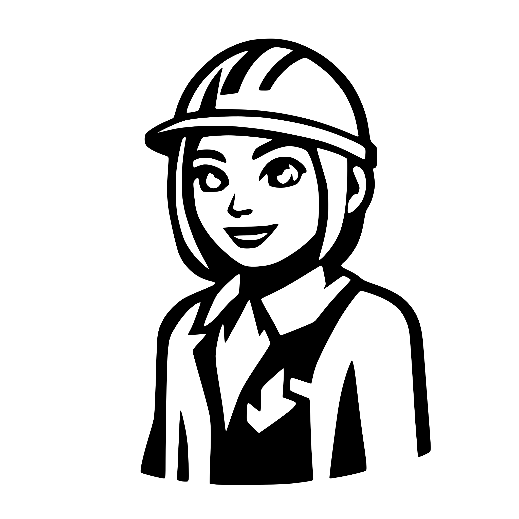 AI-generated SVG of a crypto miner no gender avatar with tools