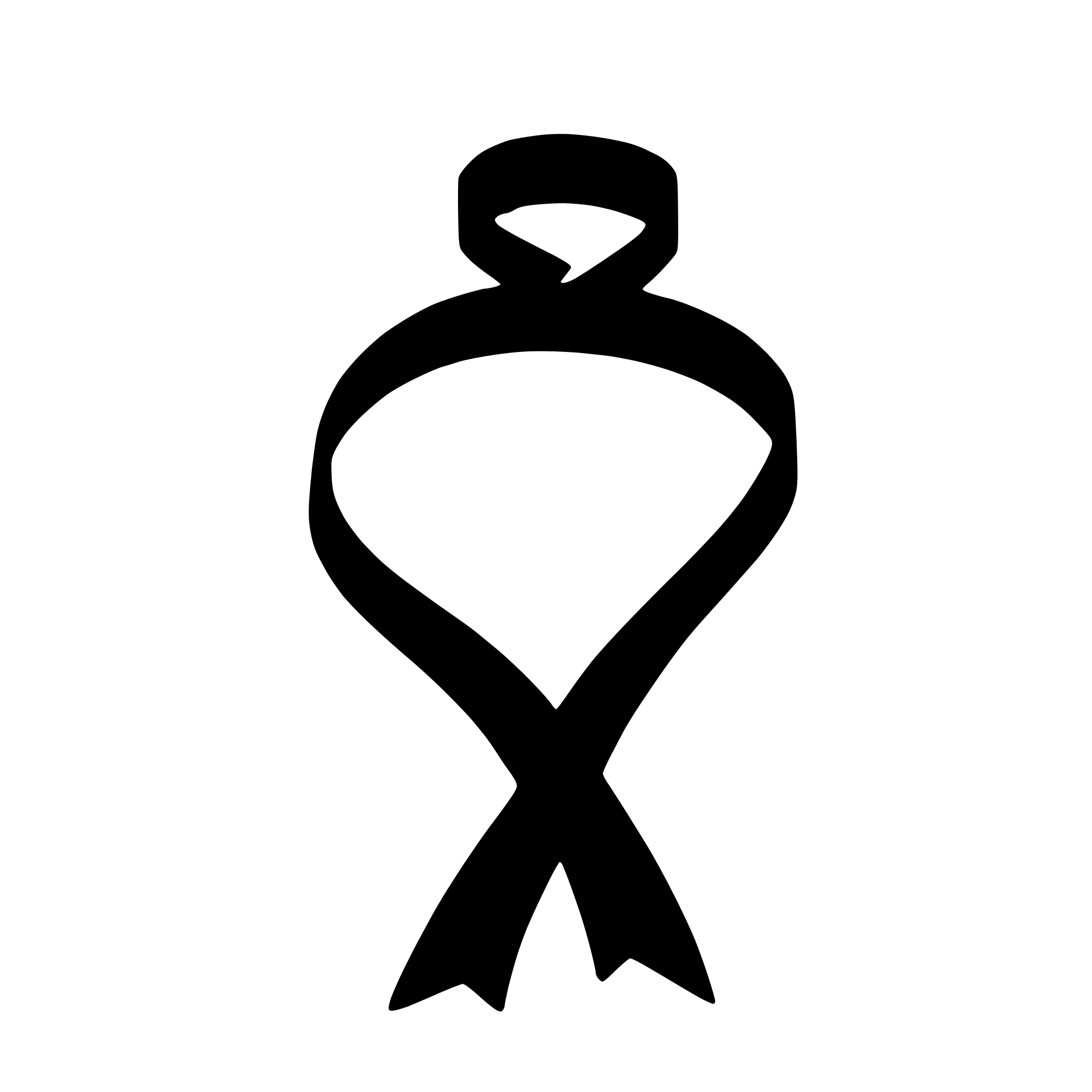 AI-generated SVG of 'red ribbon'