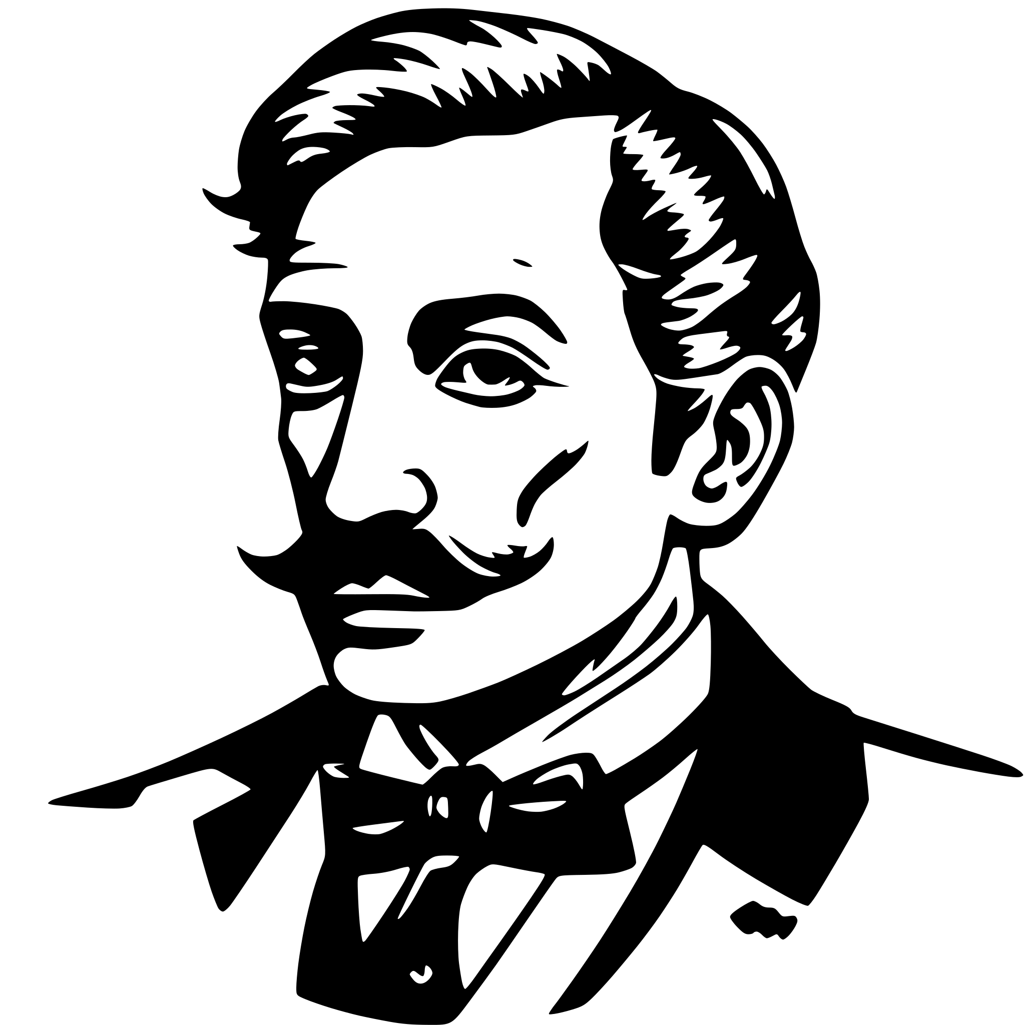 AI-generated SVG of a Anglais gentleman monsieur