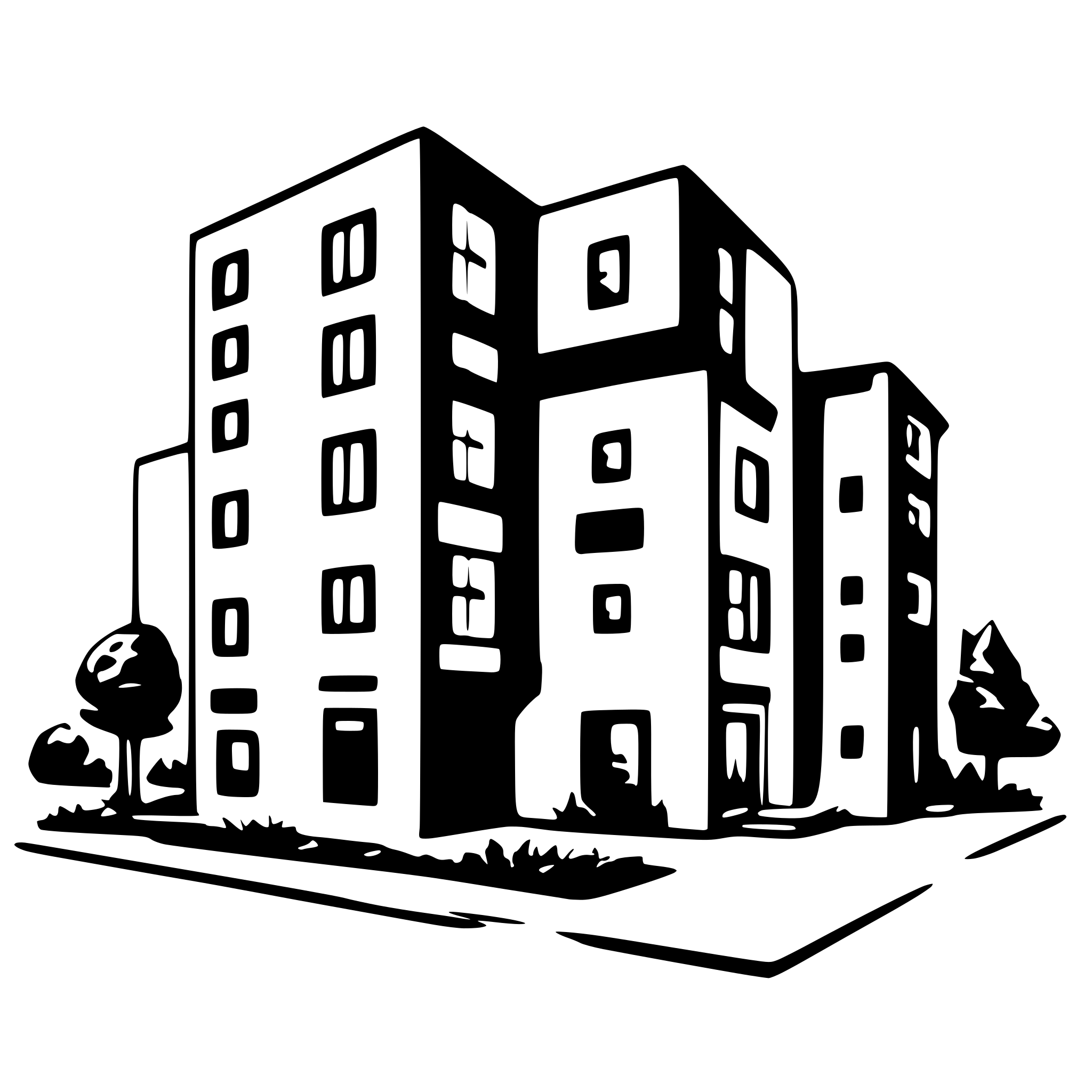 AI-generated SVG of 'building 2d flat plan'
