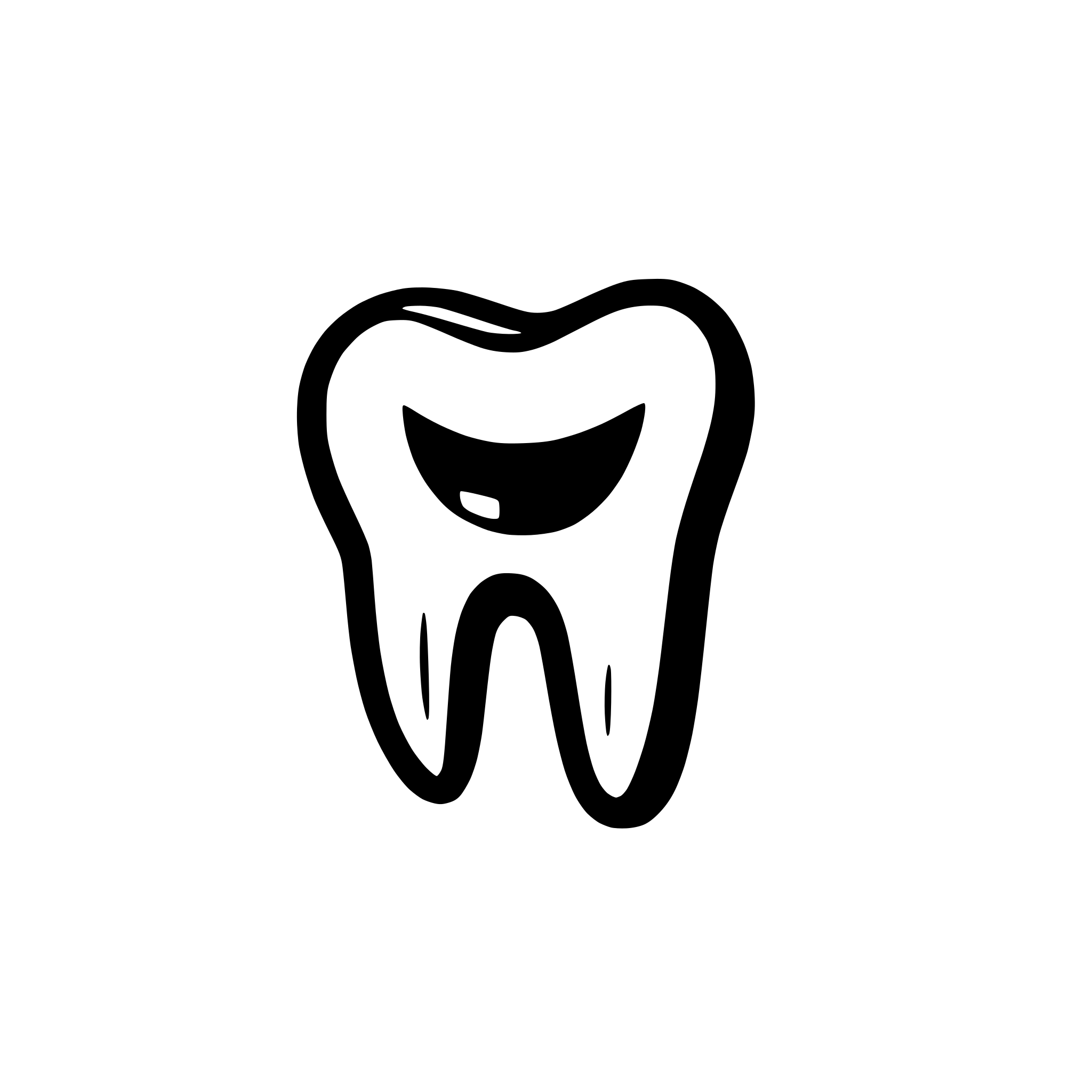 AI-generated SVG of 'Dental tooth Logo Design'