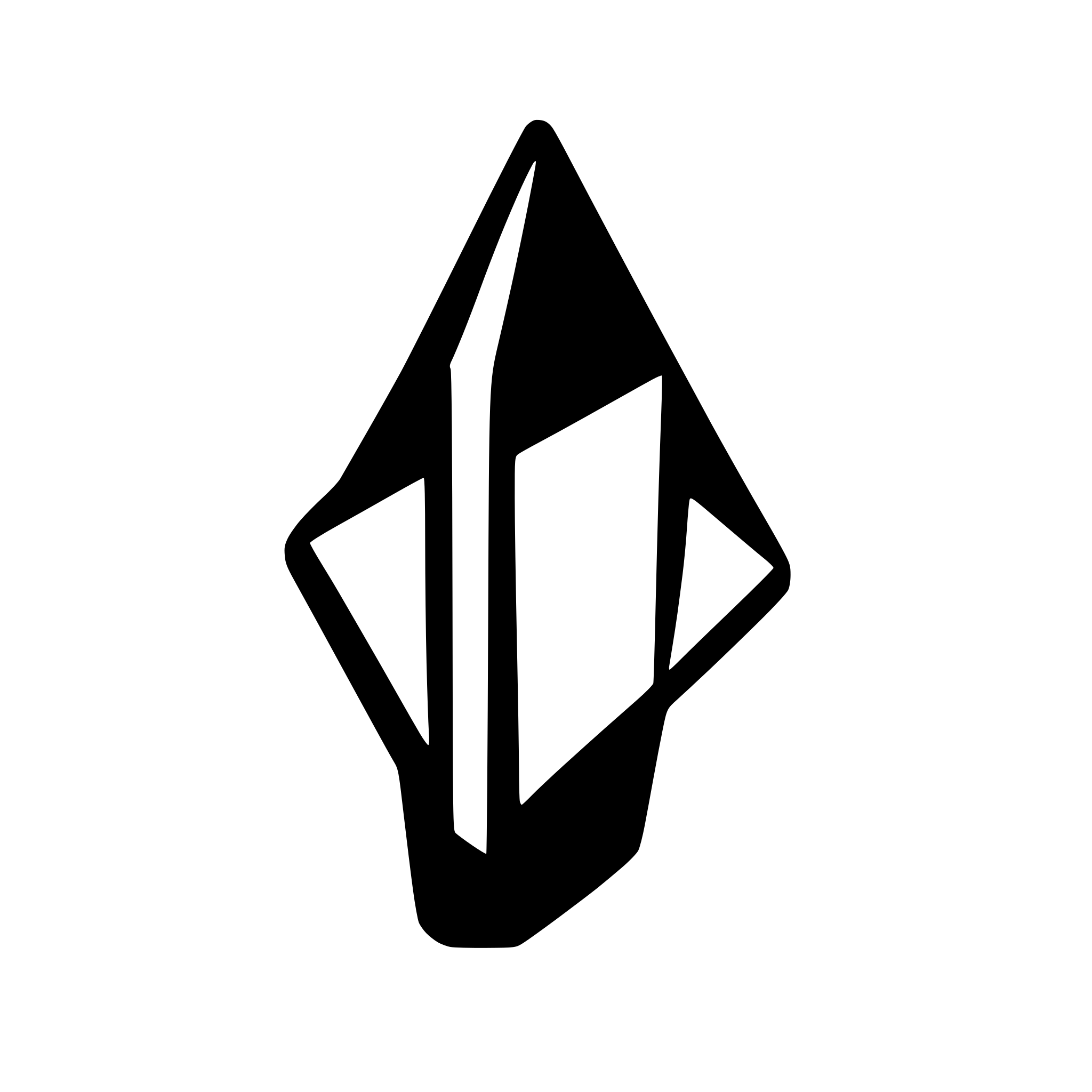 AI-generated SVG of a create icon like origami representing arrow up