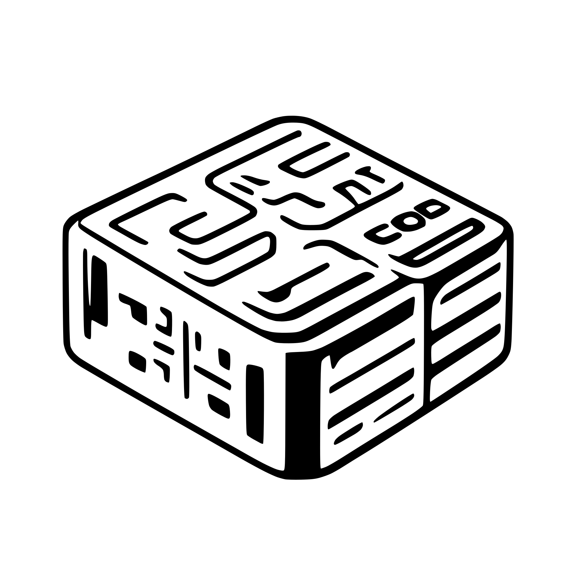 AI-generated SVG of a genarate me a logo for company name code blocks which it compnay