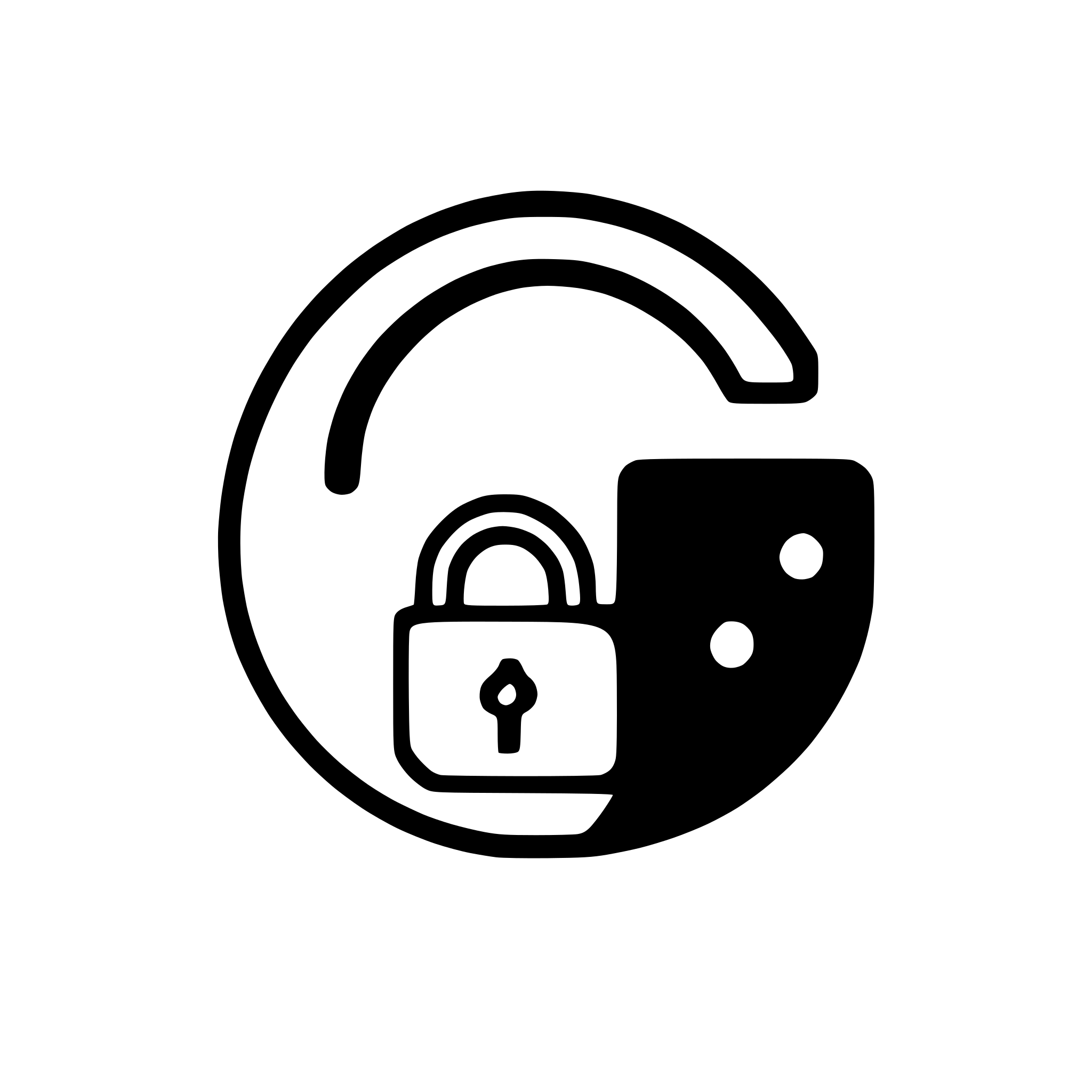 AI-generated SVG of a an icon of a lock and a questionmark, the lock's keyhole should be the questionmark's dot
