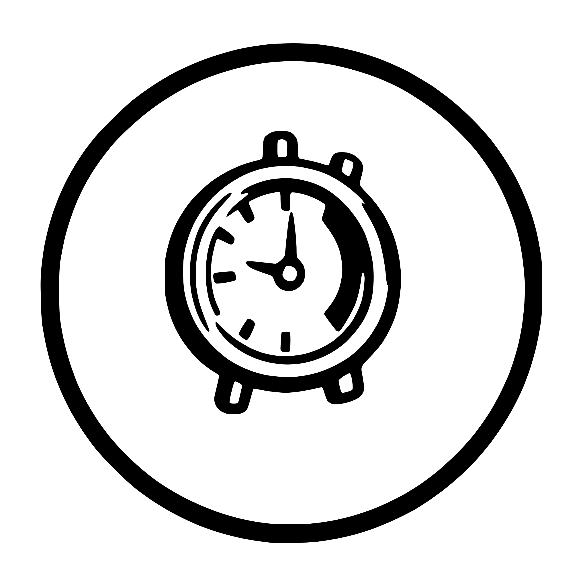 AI-generated SVG of a Create a simple icon that looks good at a small size which depicts a clock and a playlist
