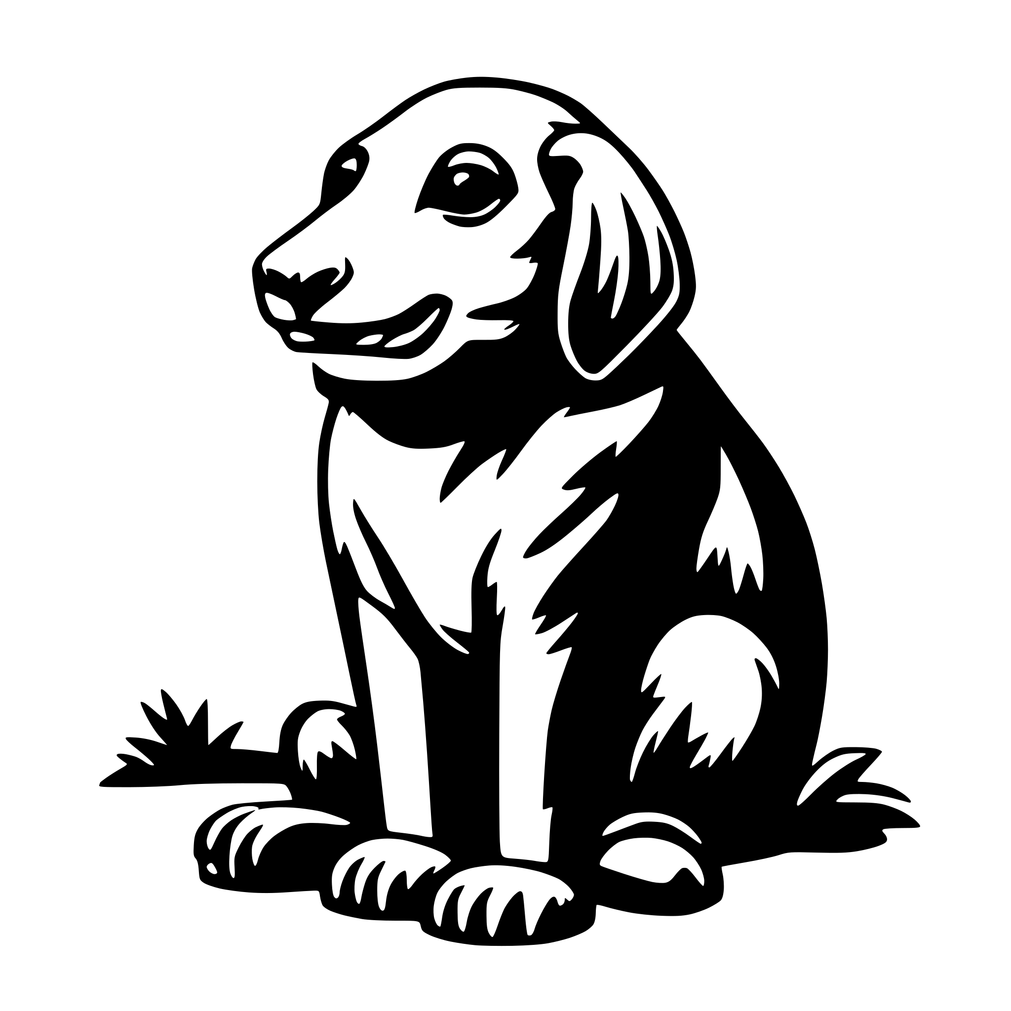 AI-generated SVG of 'zoo animal'