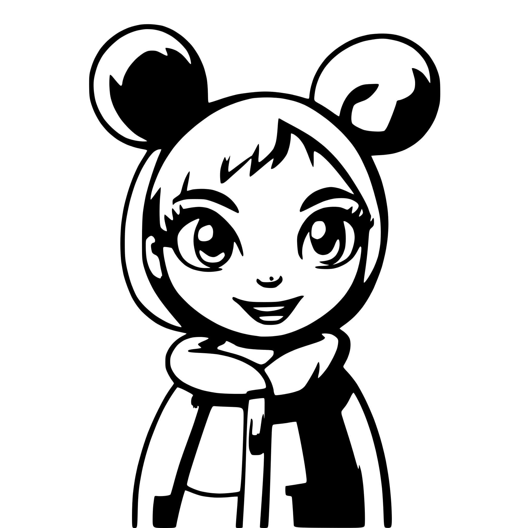 AI-generated SVG of a poddle