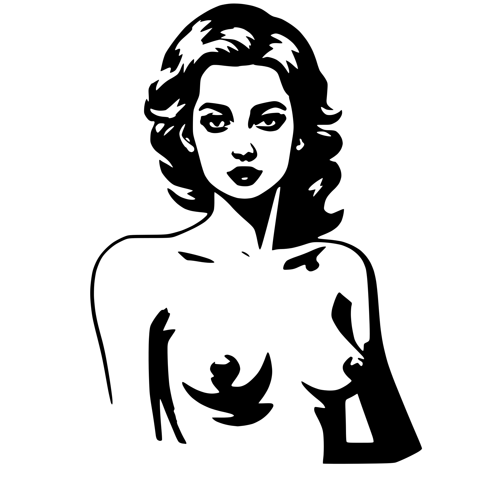 AI-generated SVG of 'nude woman'