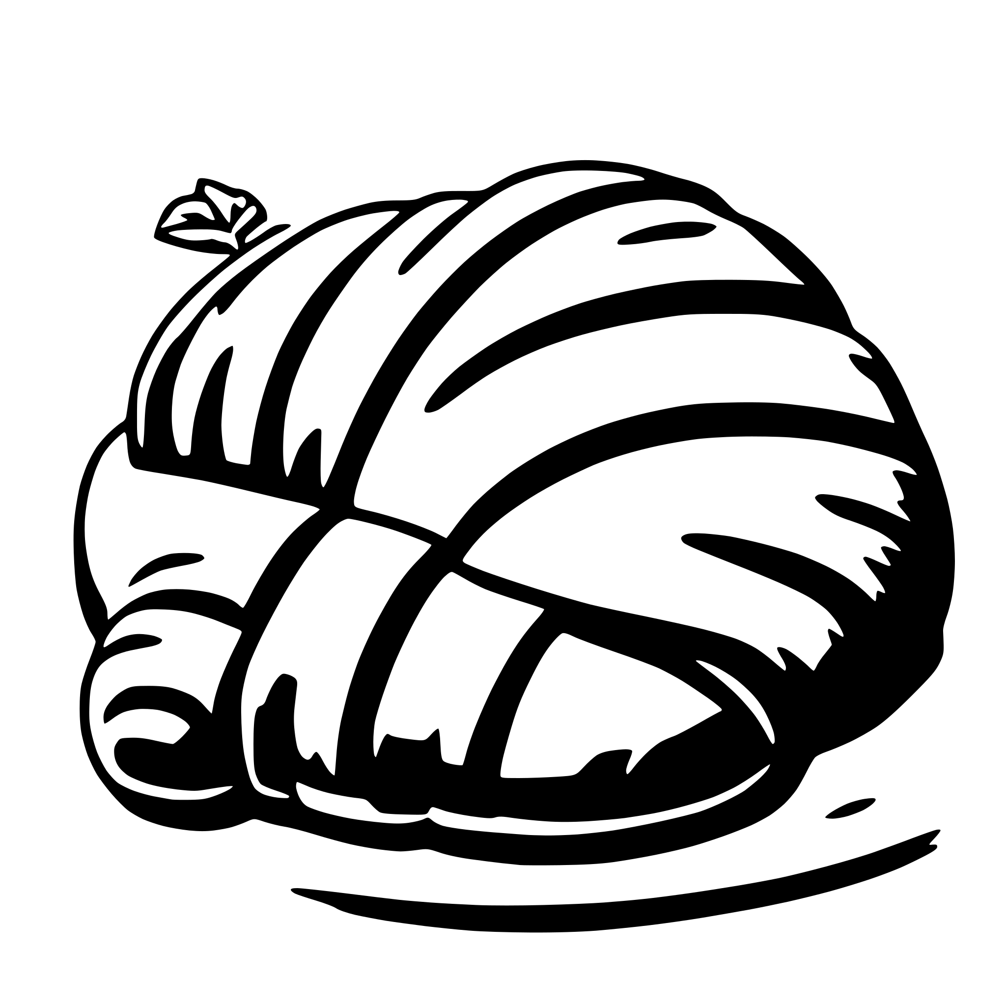 AI-generated SVG of a croissant