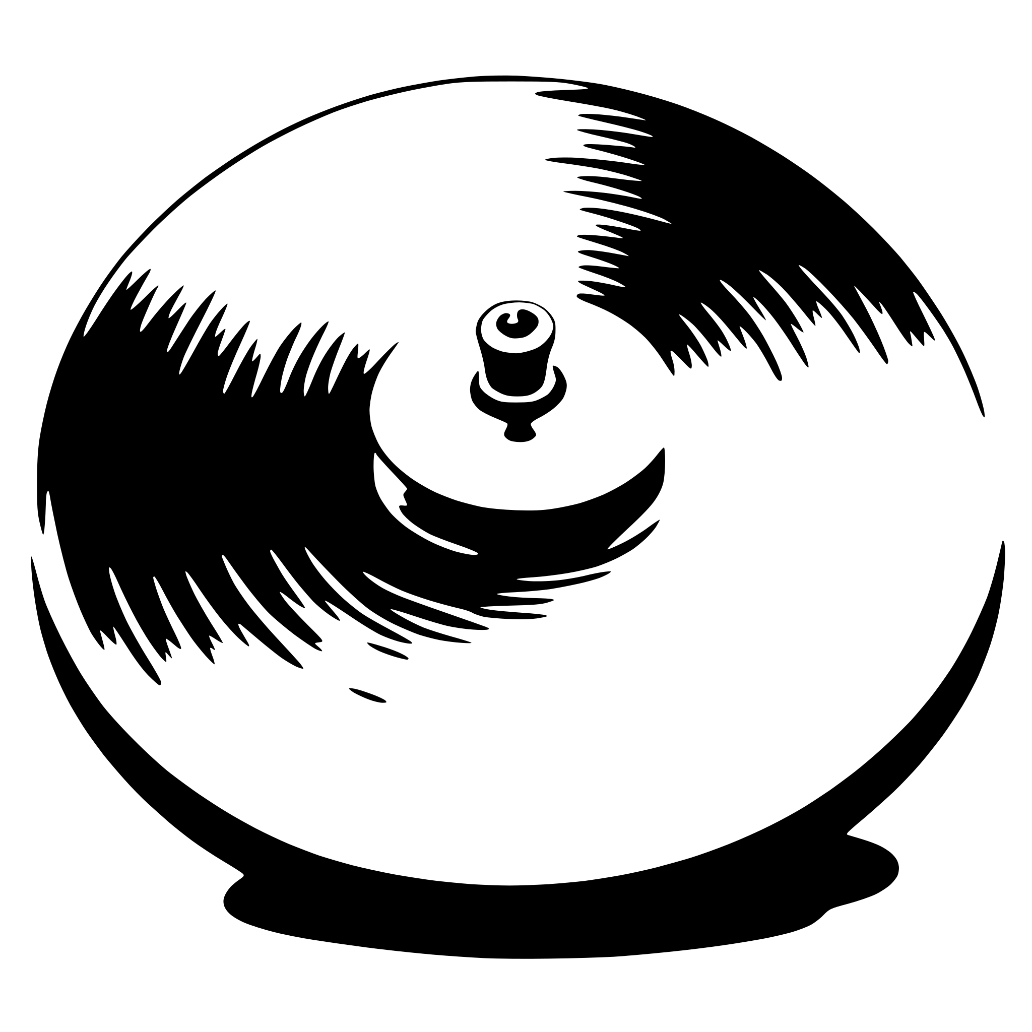 AI-generated SVG of 'cymbal'