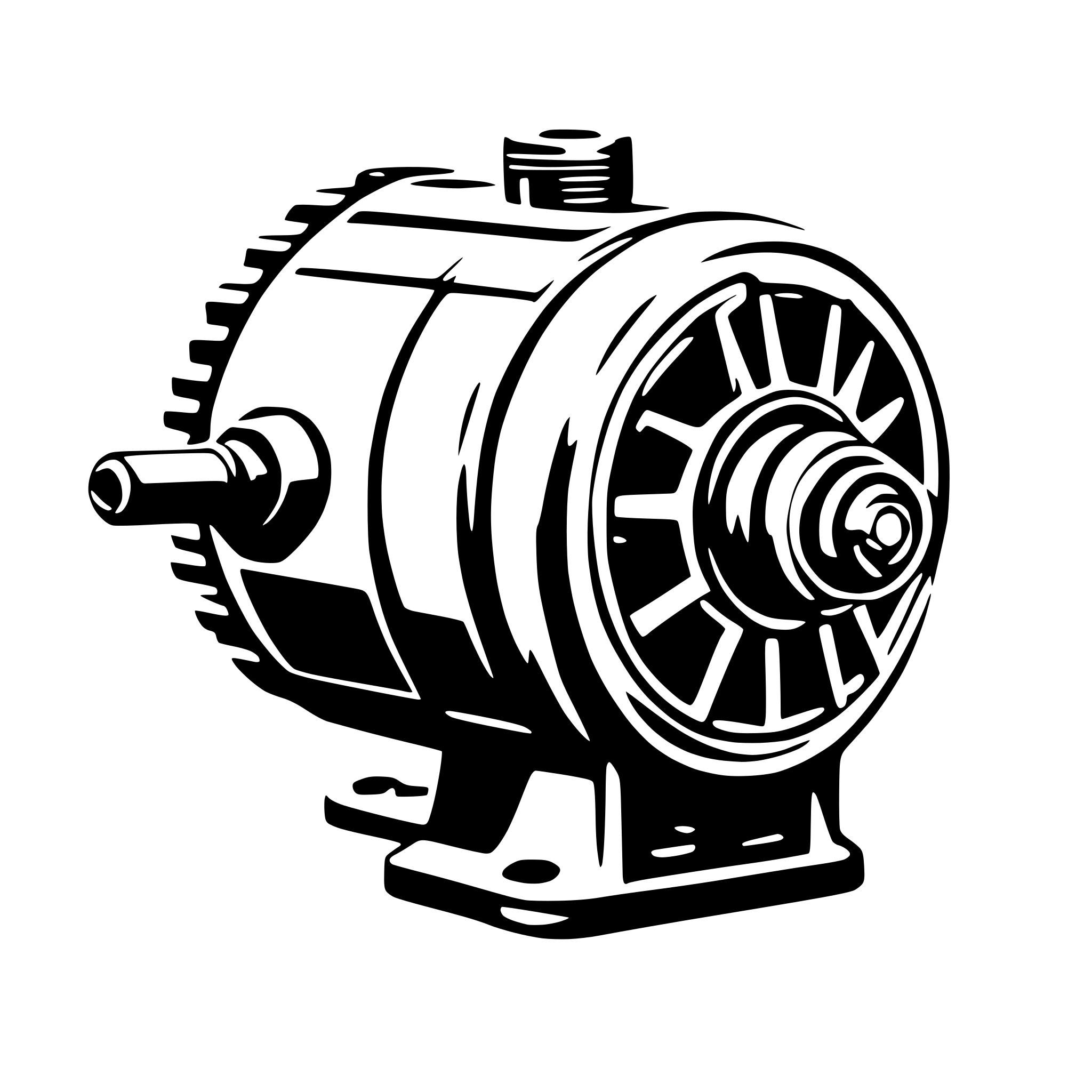 AI-generated SVG of a Motor for scads