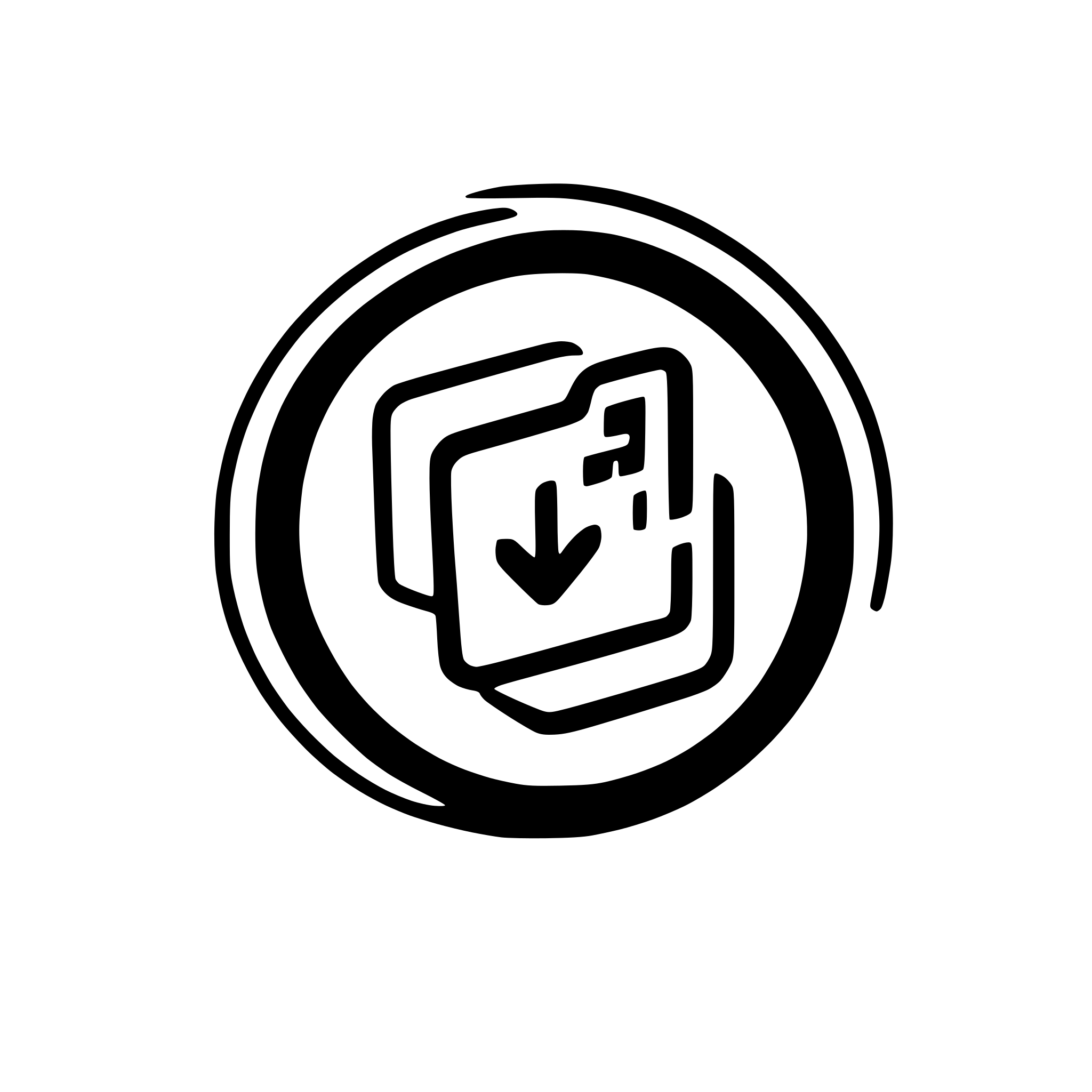 AI-generated SVG of a a comment bubble icon, with a play button in it, resmbling a reading and listening learning platform, it should be in #2463EB and white