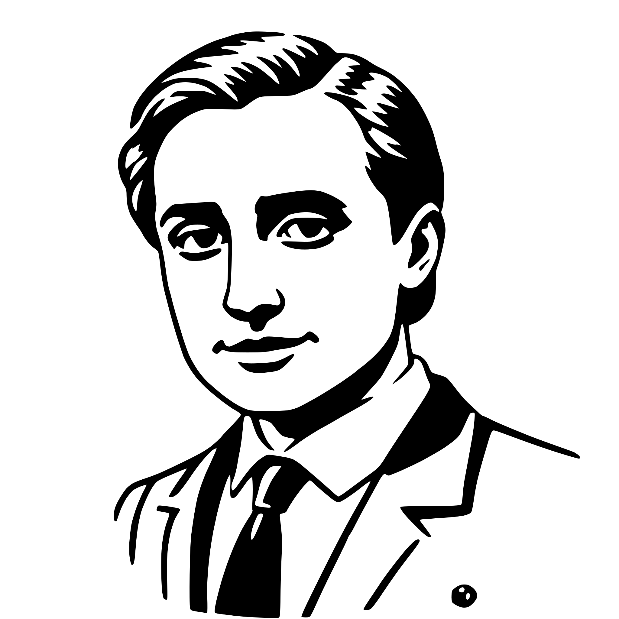 AI-generated SVG of a scott fitzgerald