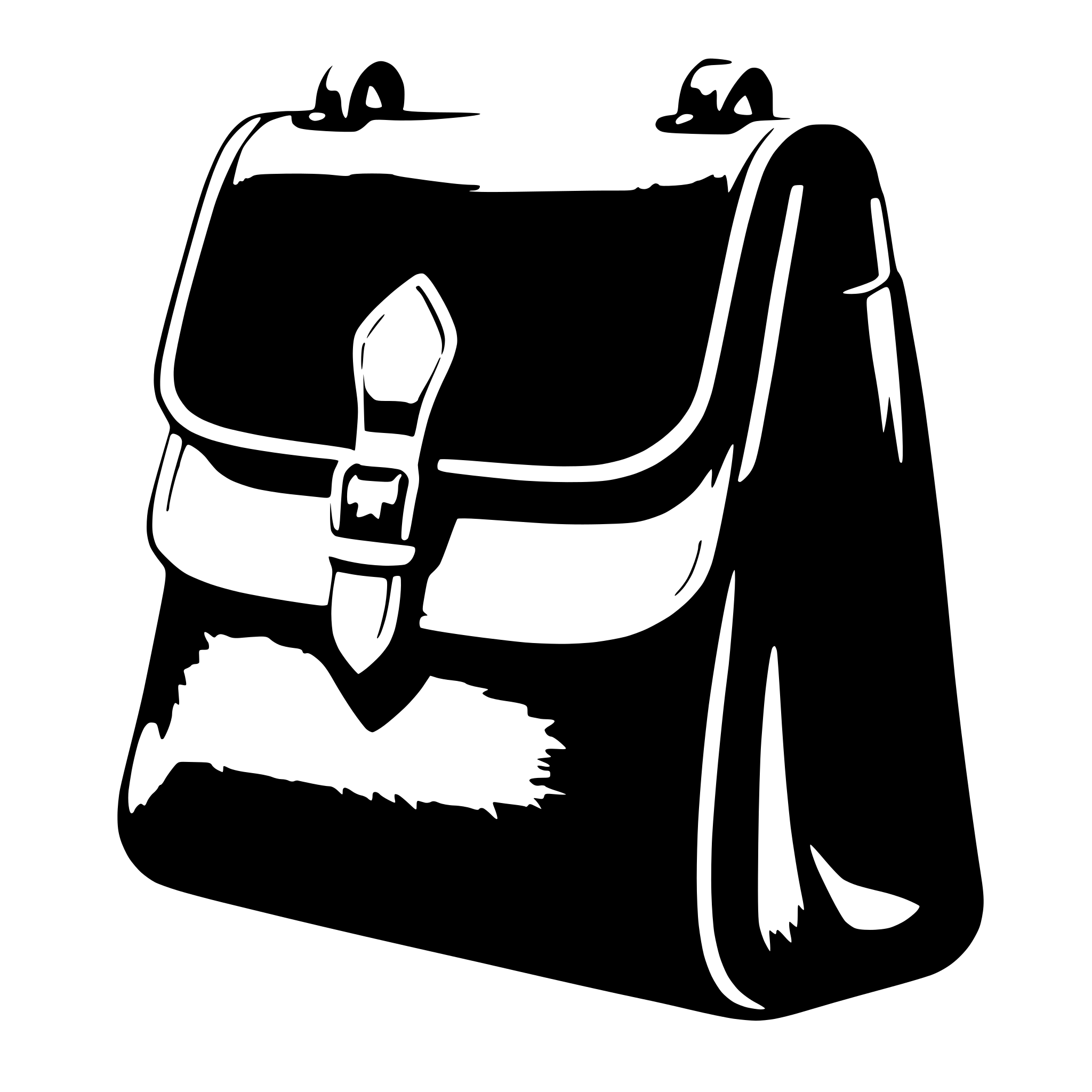 AI-generated SVG of a handbag
