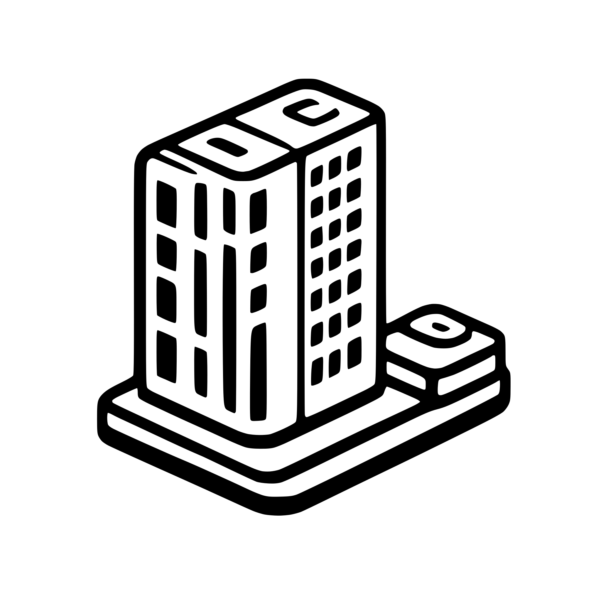 AI-generated SVG of a I need a map icon that displays the building levels.
