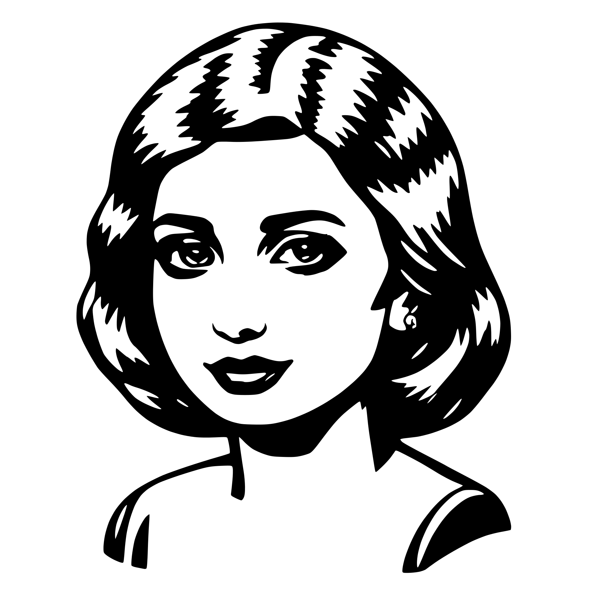 AI-generated SVG of 'pamola'