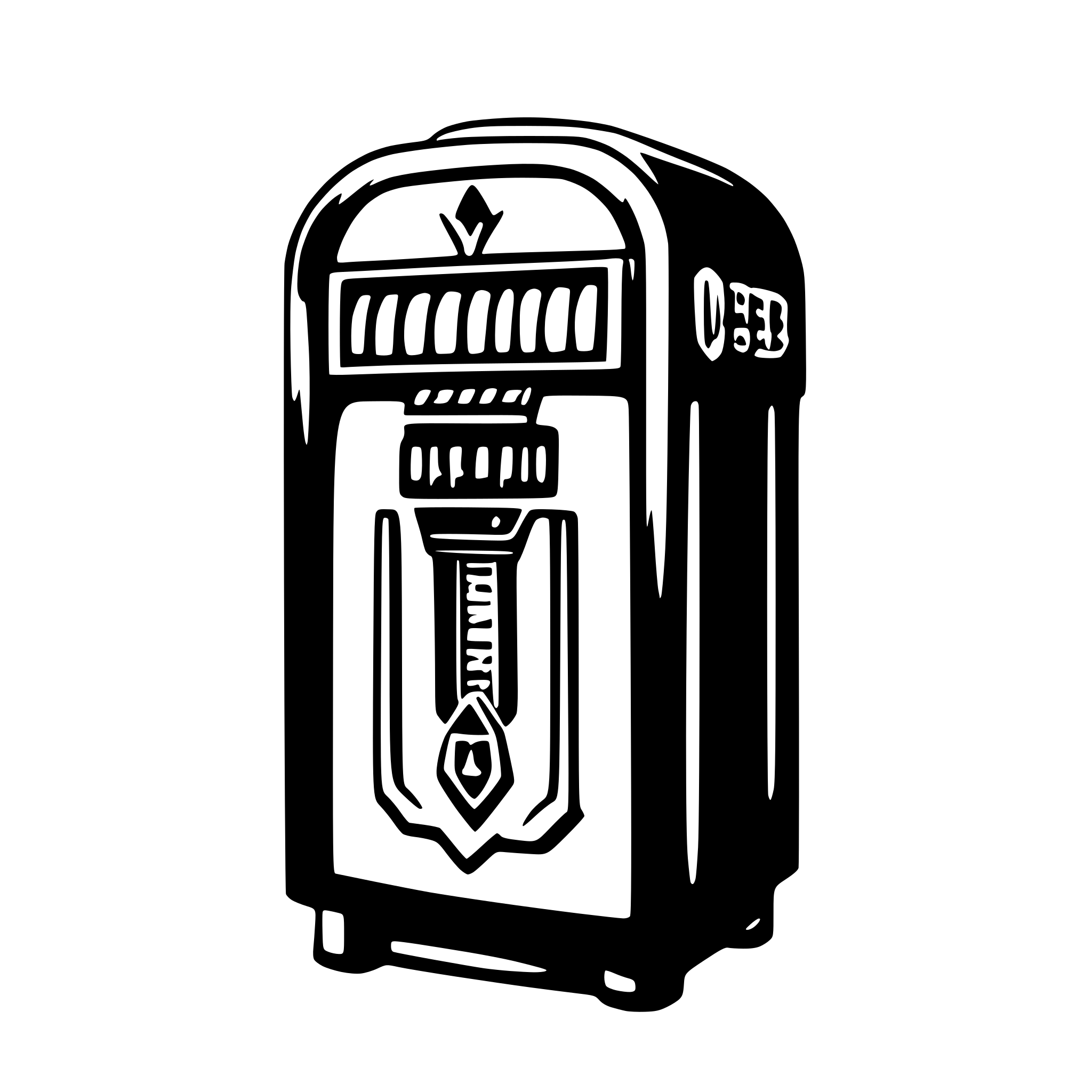 AI-generated SVG of 'jukebox'
