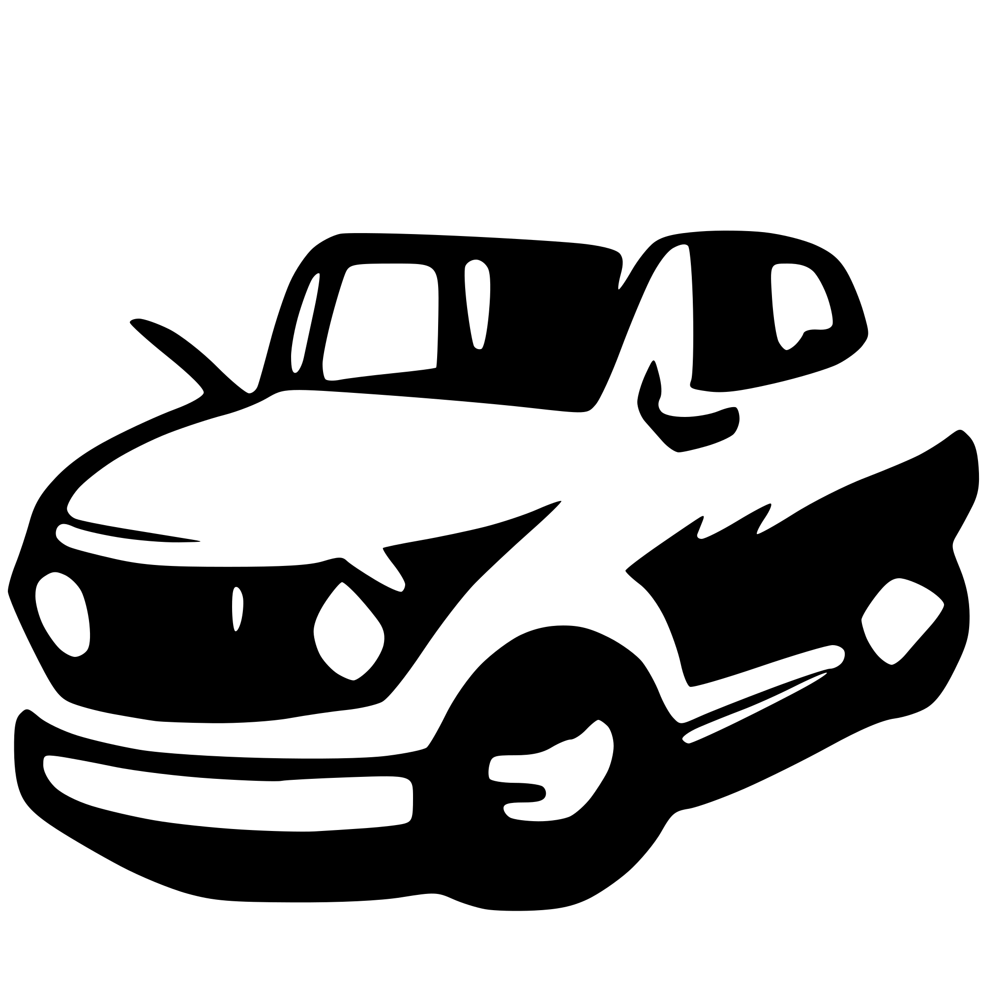 AI-generated SVG of a car