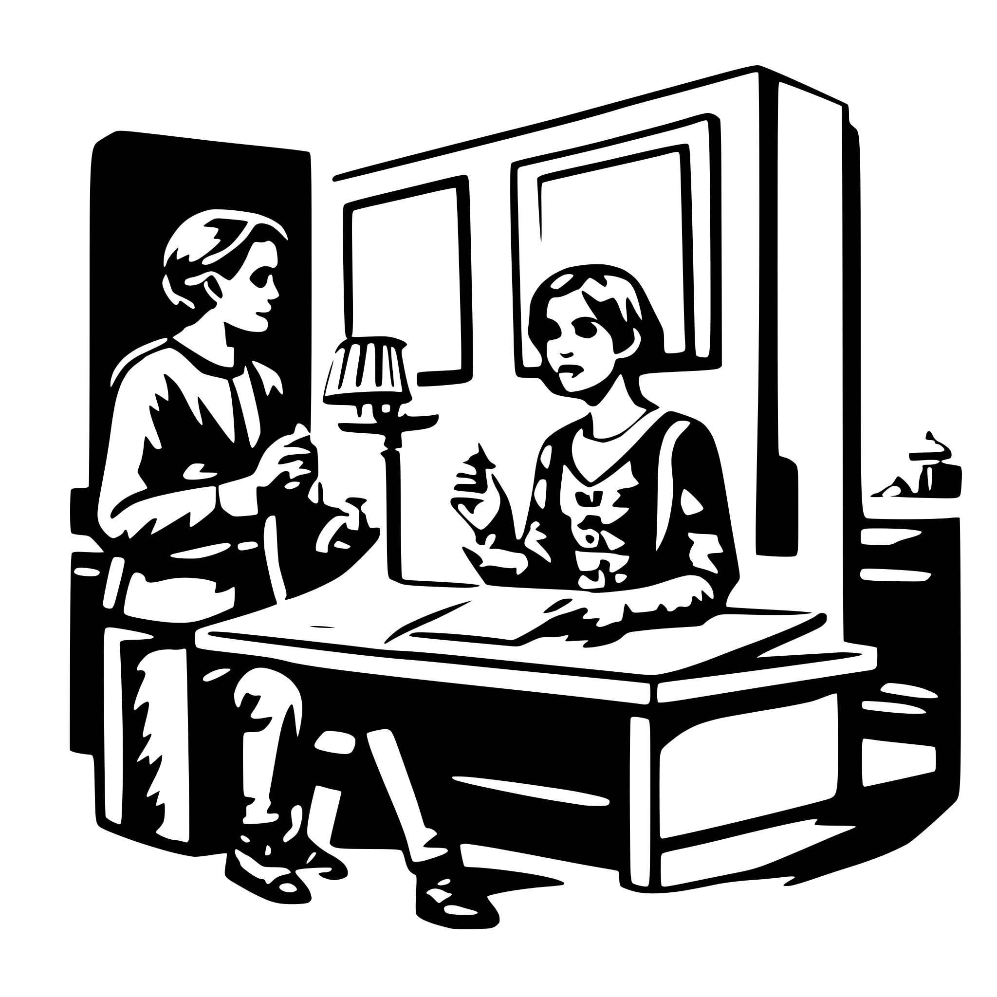 AI-generated SVG of 'Museum documentation'