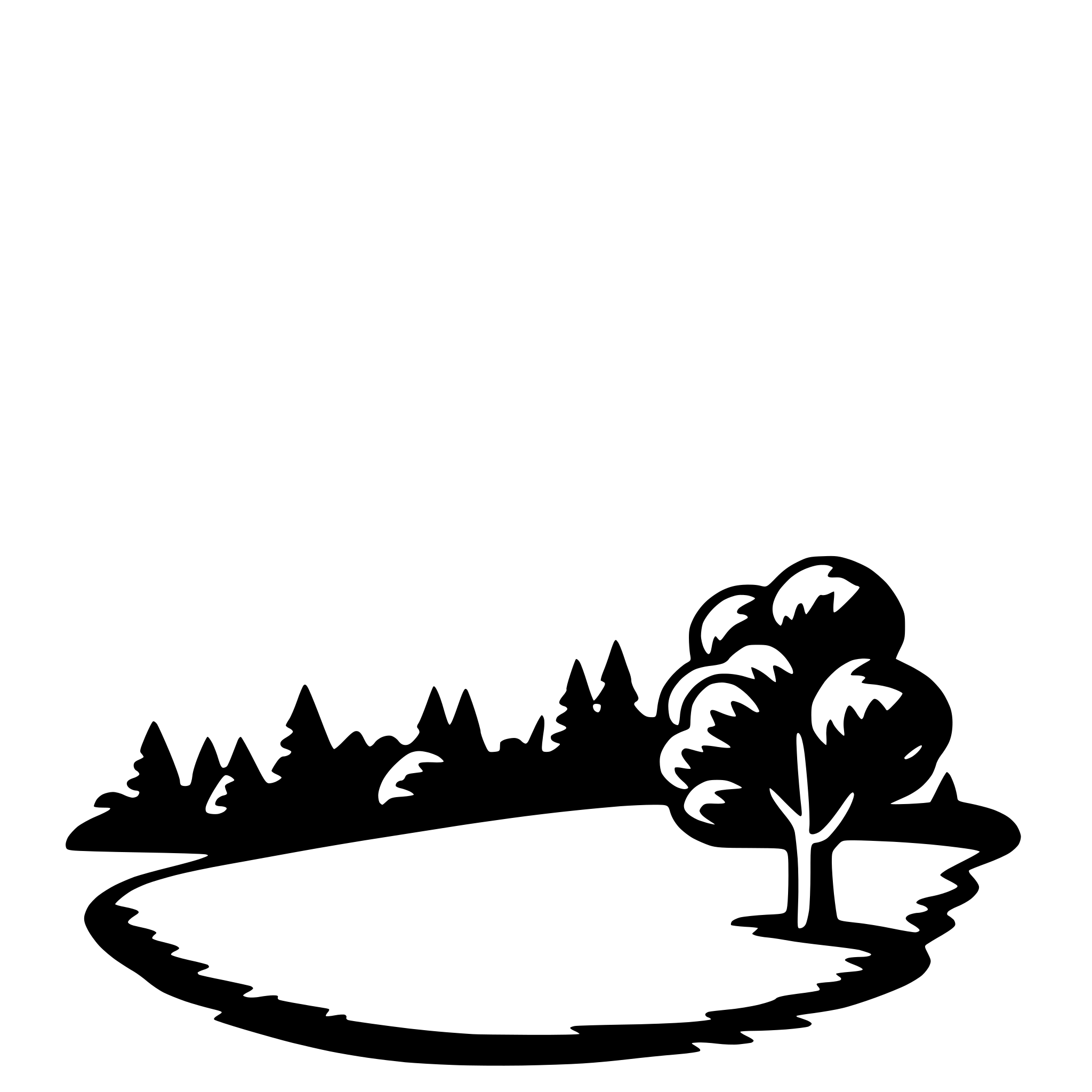 AI-generated SVG of a rainbow