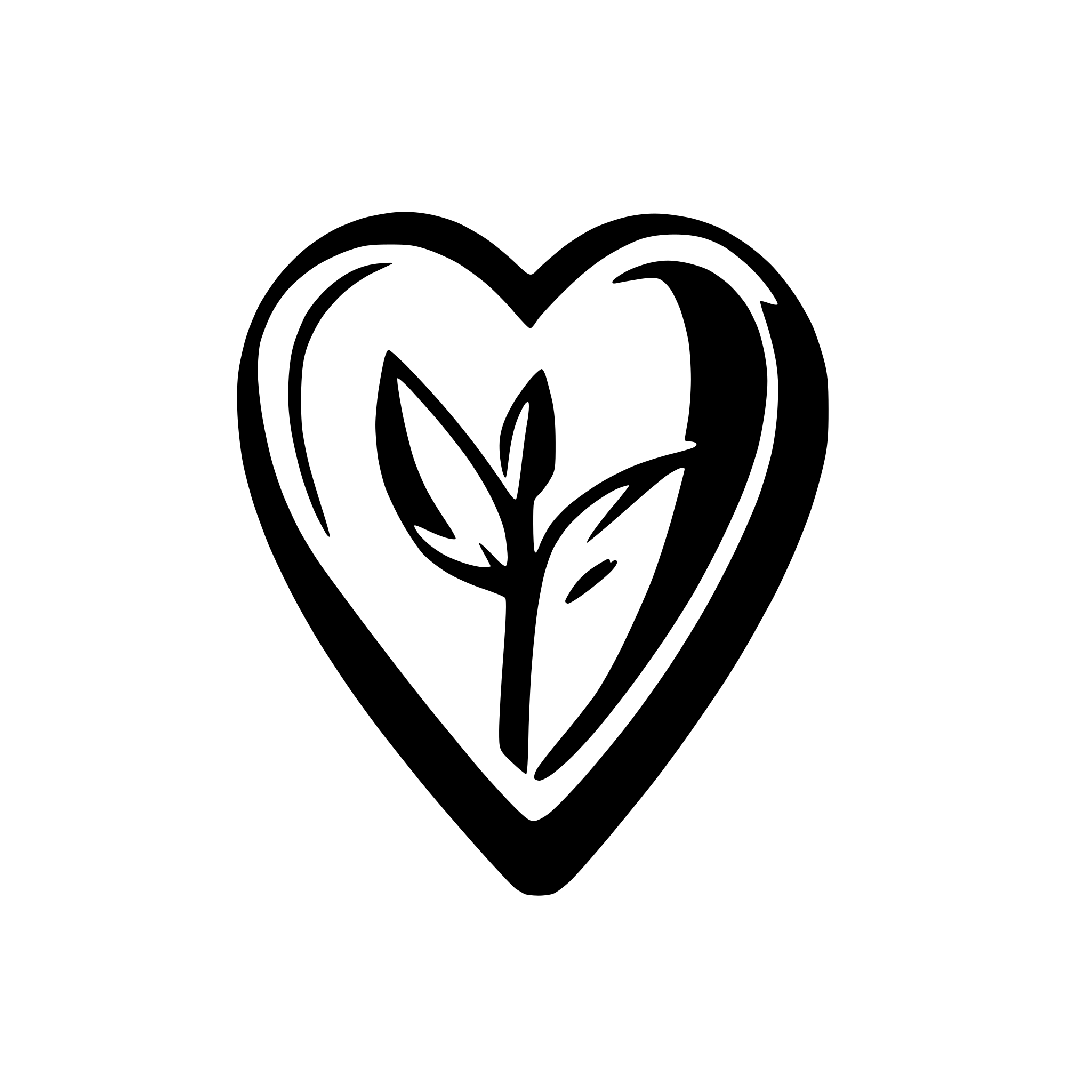 AI-generated SVG of a heart