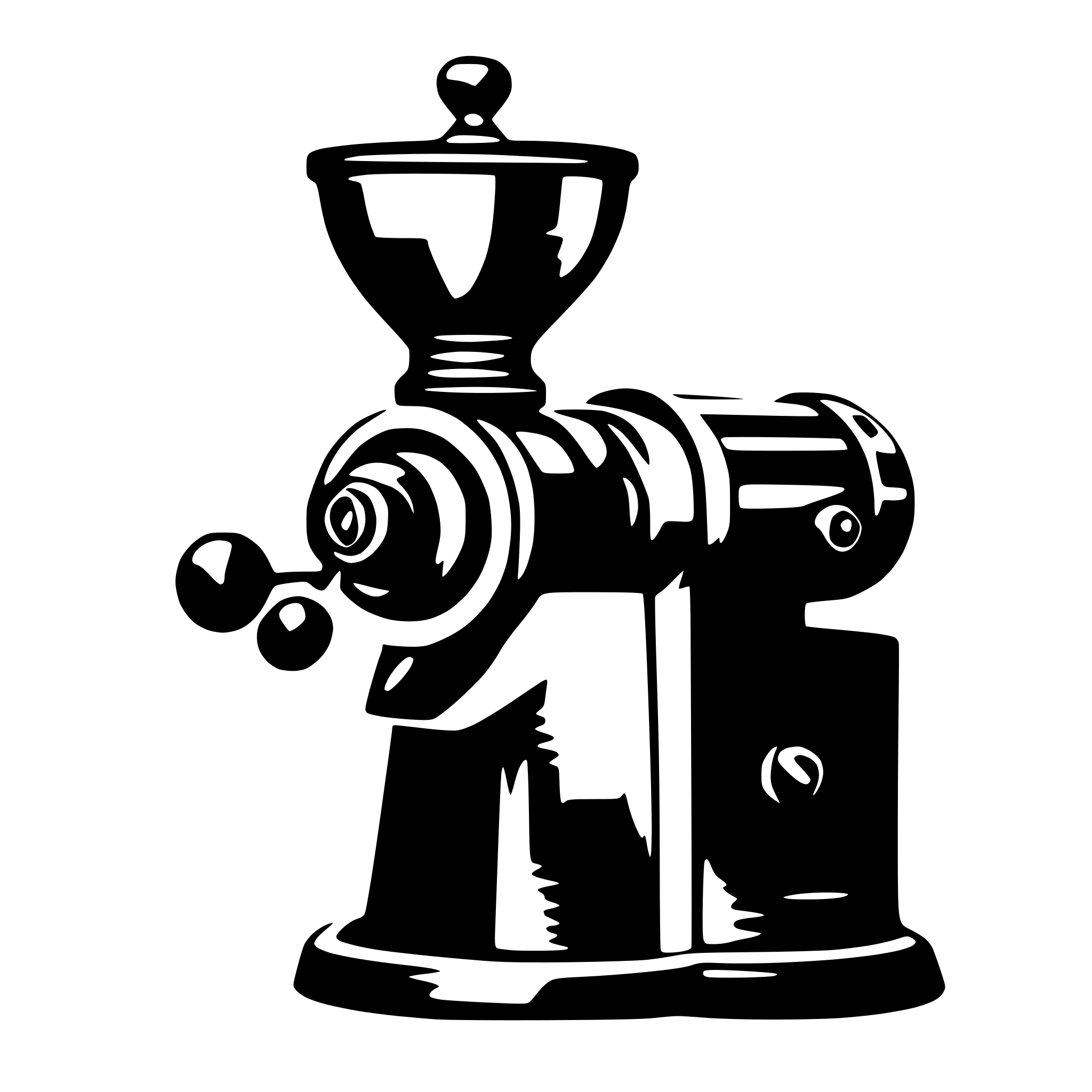 AI-generated SVG of 'coffee grinder'